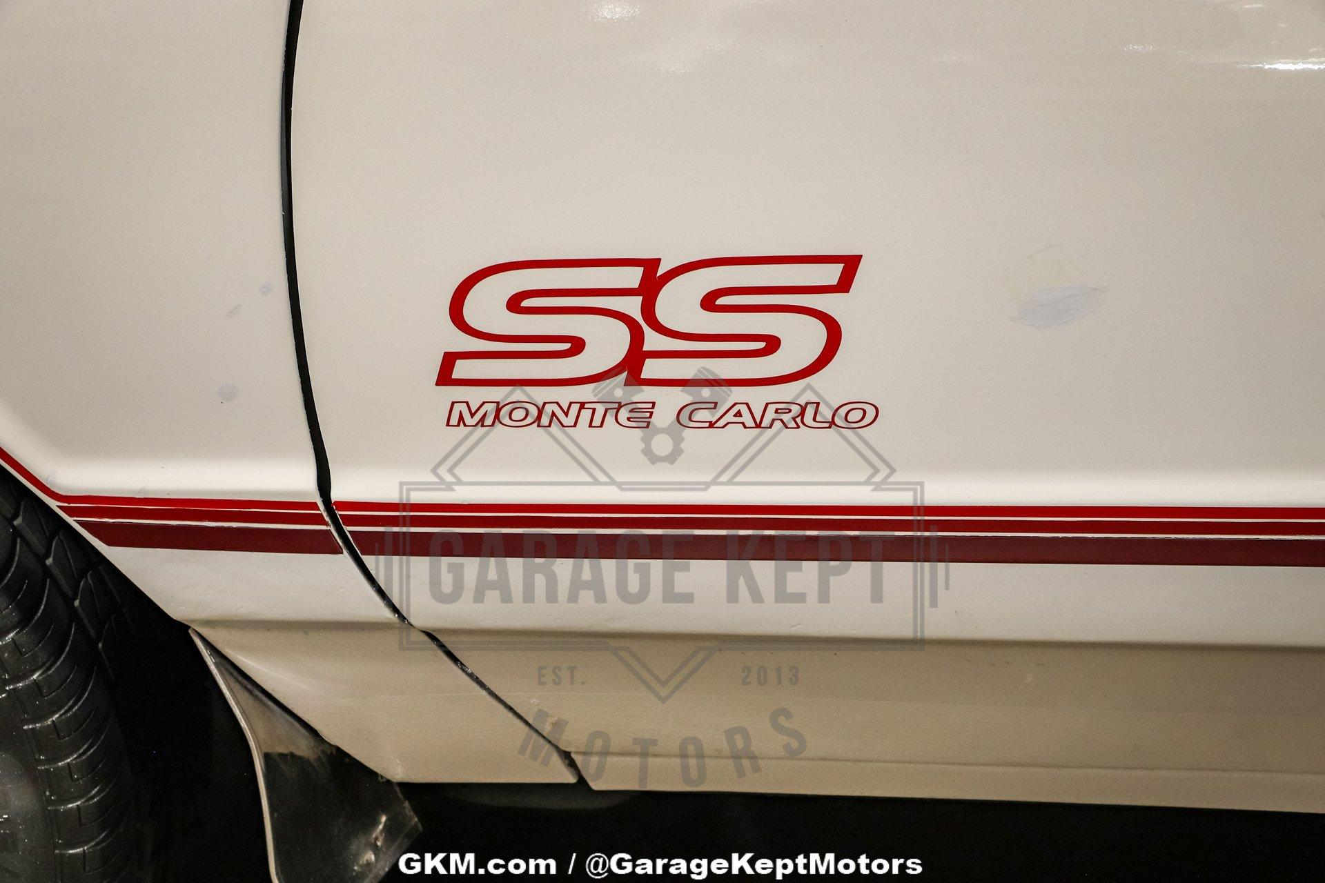 1987 Chevrolet Monte Carlo SS 35