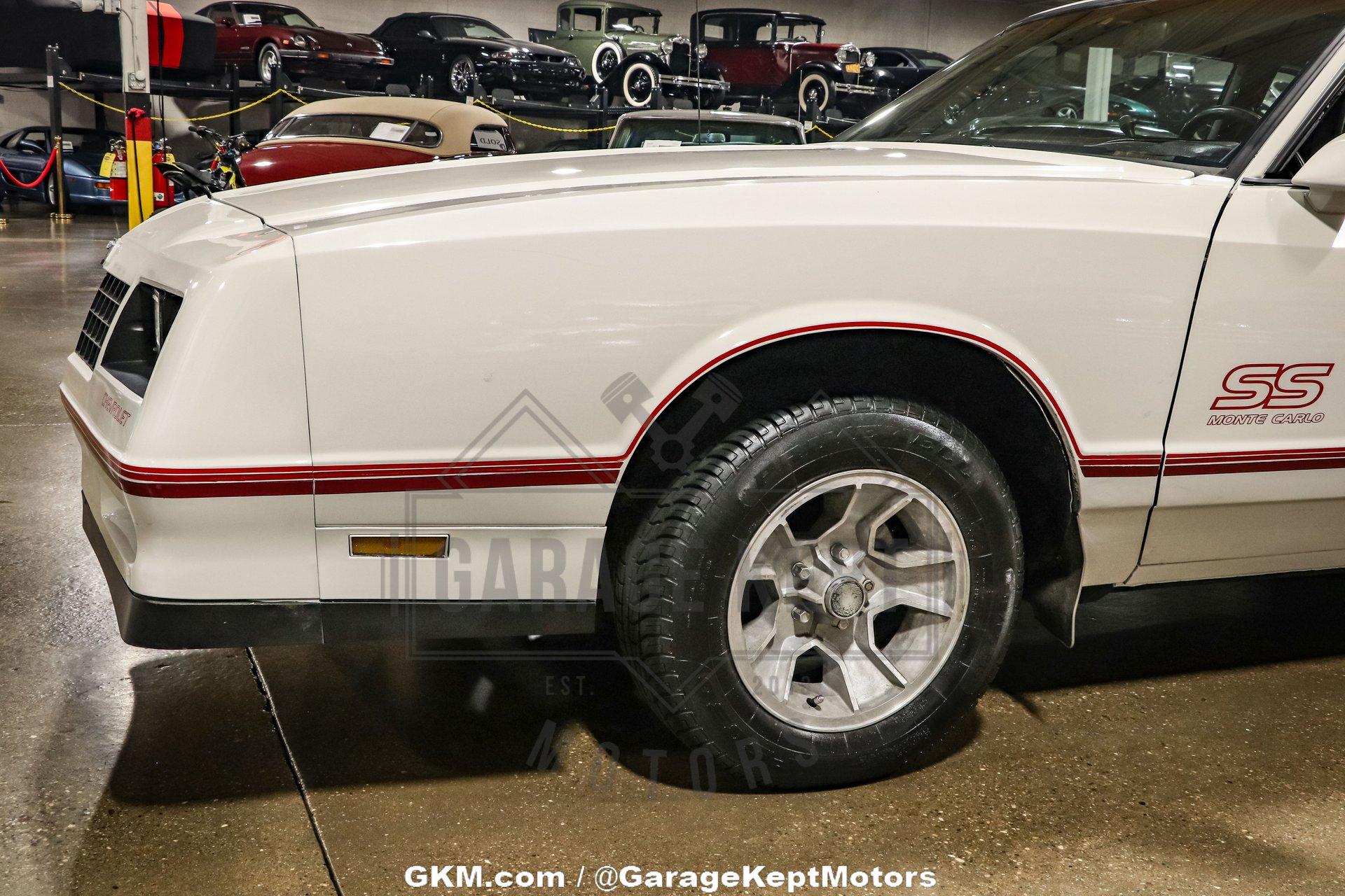 1987 Chevrolet Monte Carlo SS 38