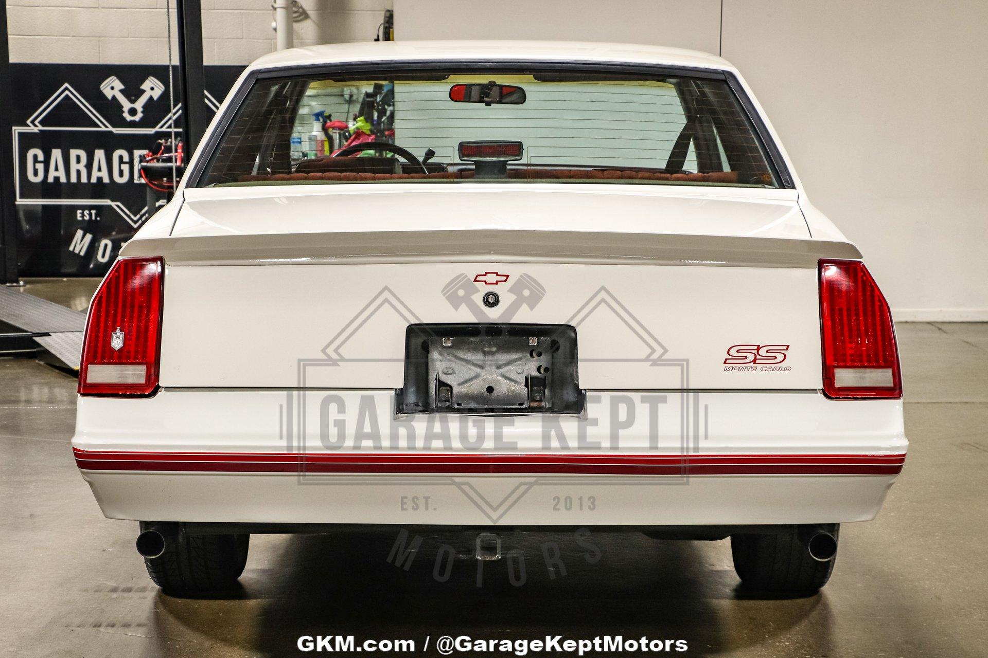 1987 Chevrolet Monte Carlo SS 50