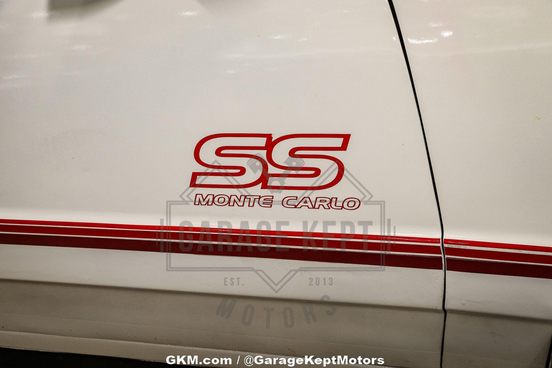 1987 Chevrolet Monte Carlo SS 64