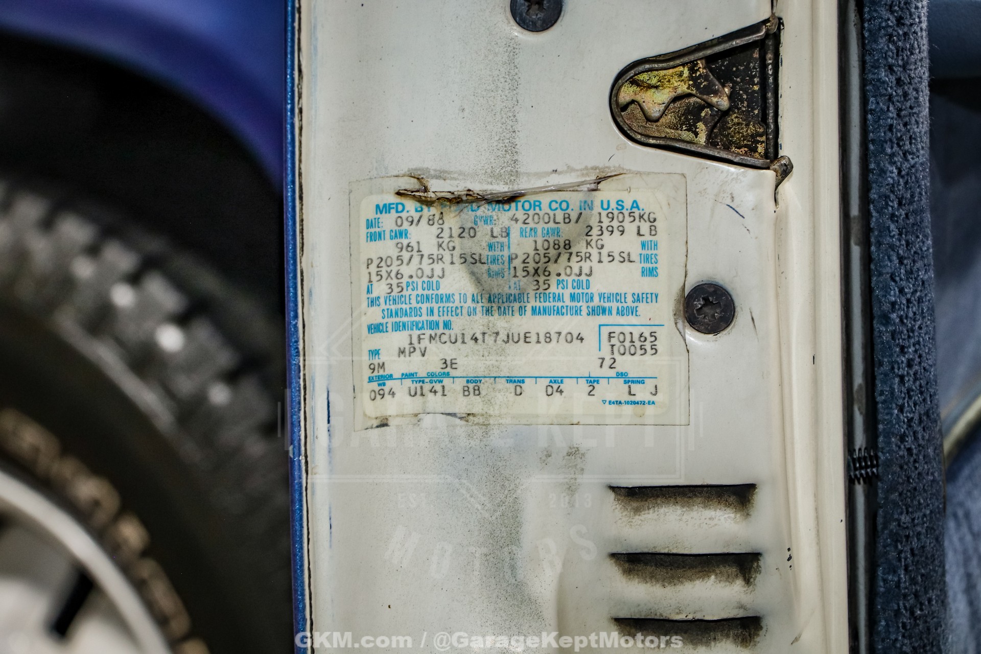 1988 Ford Bronco II 87