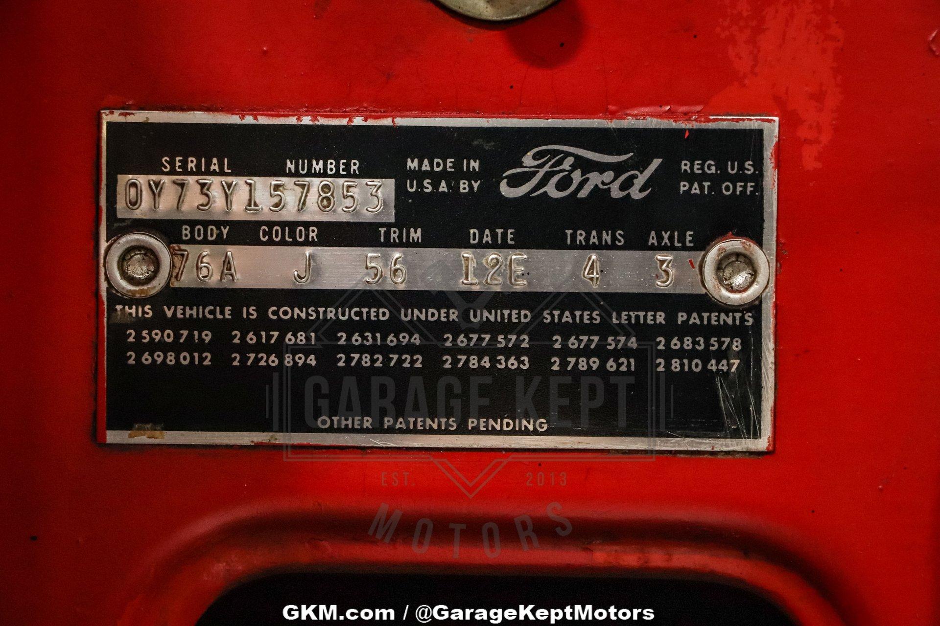 1960 Ford Thunderbird 141