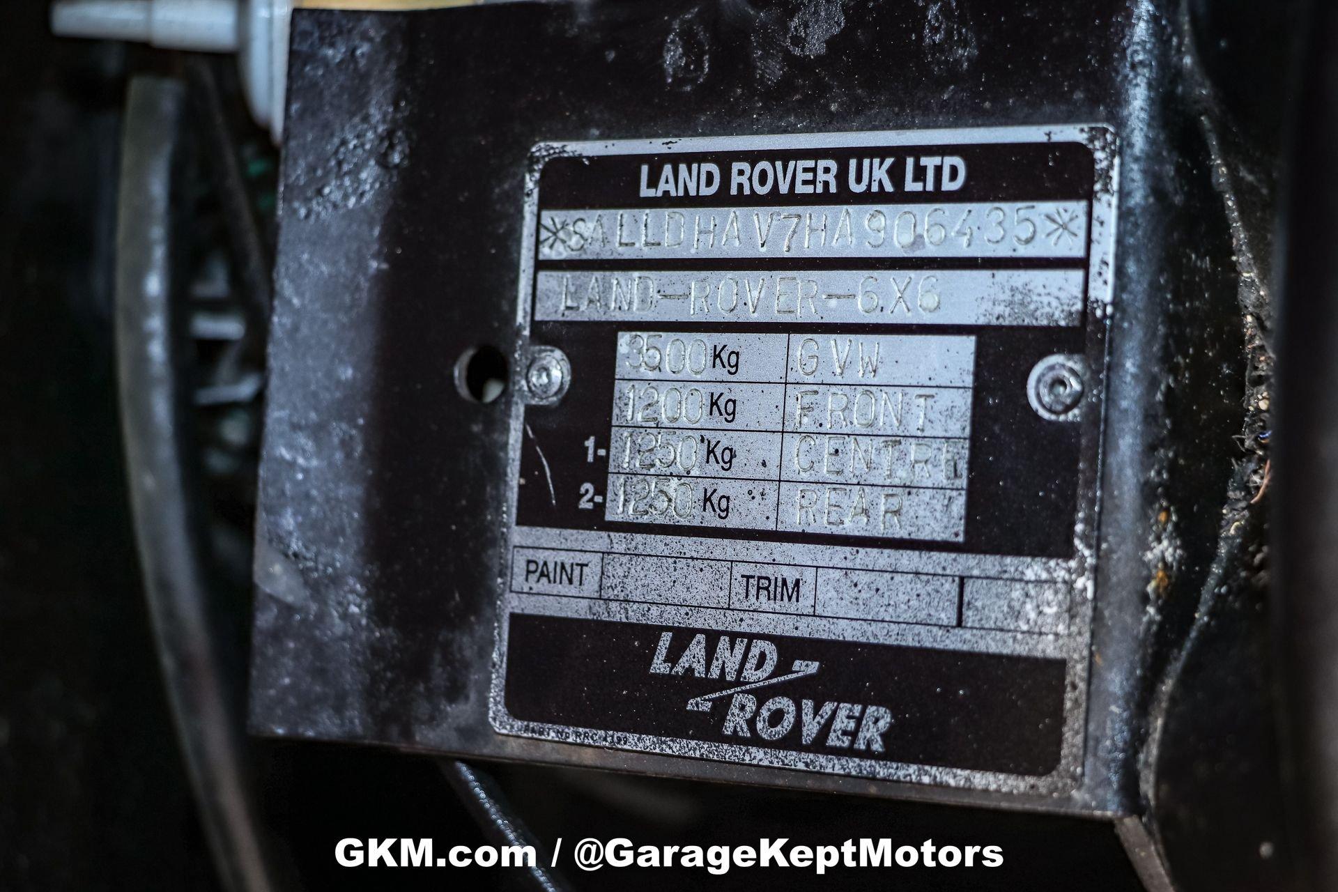 1992 Land Rover Defender 110 6x6 153