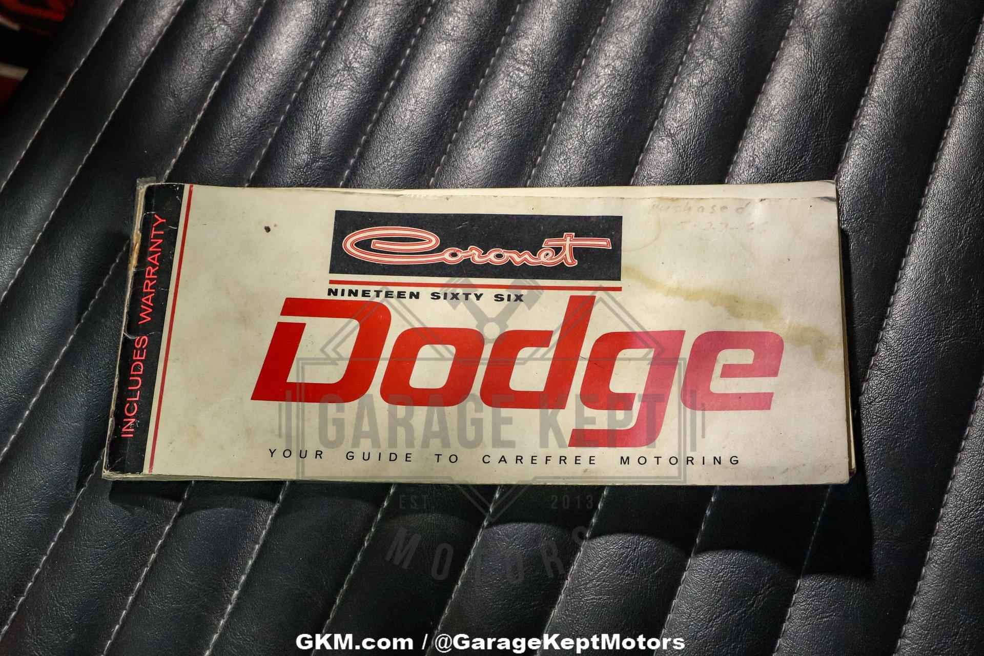 1966 Dodge Coronet 122