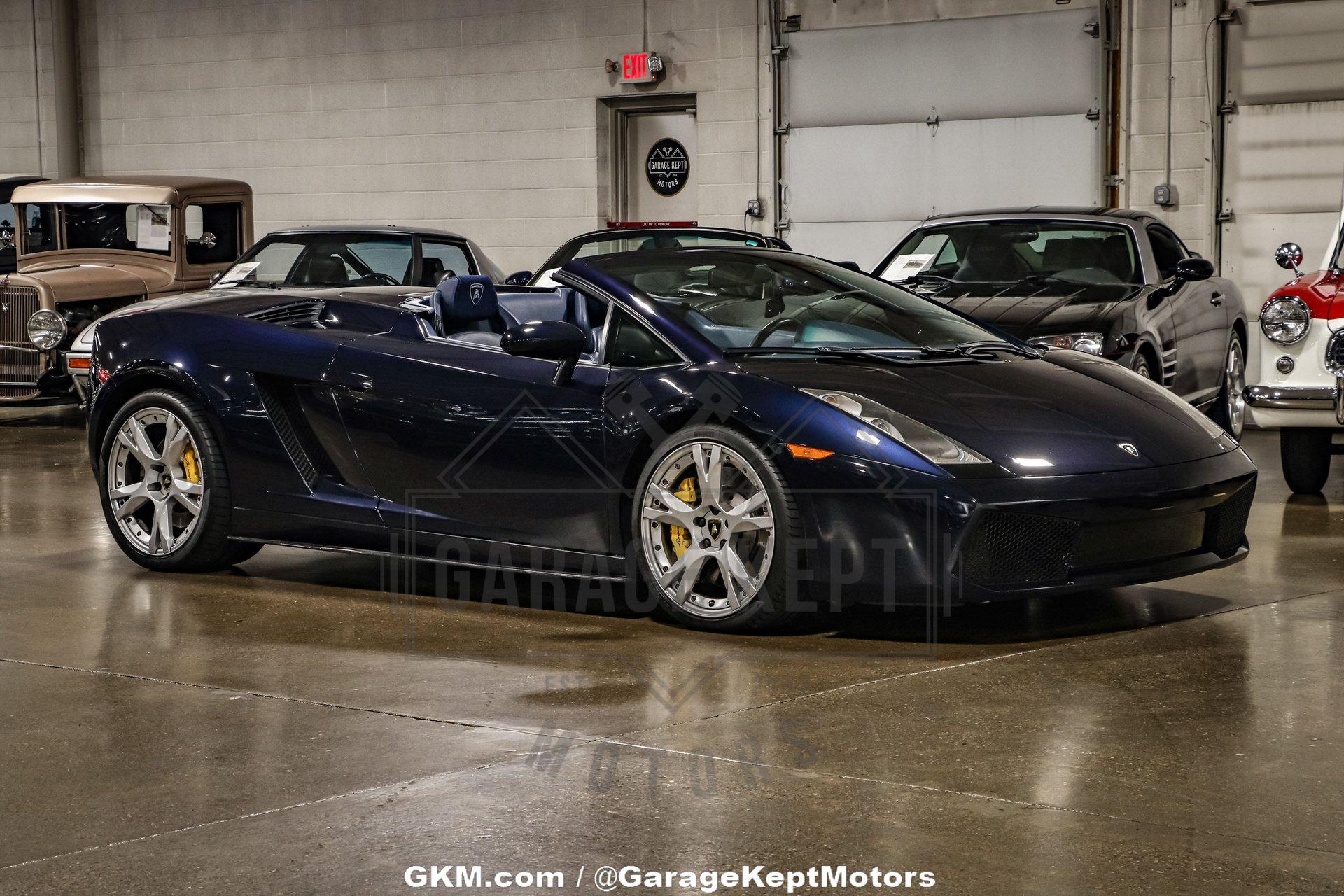 2007 Lamborghini Gallardo Spyder 1