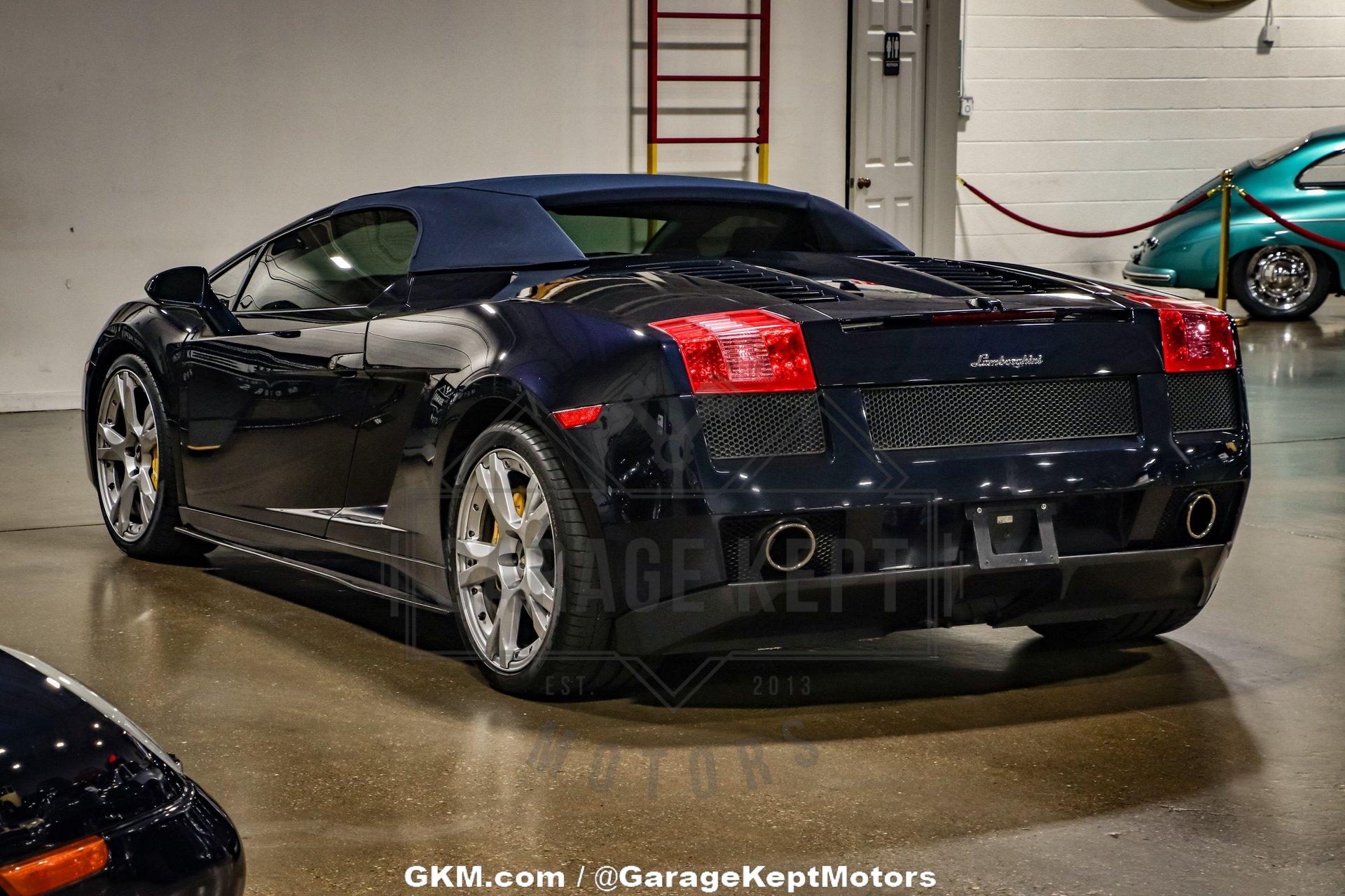 2007 Lamborghini Gallardo Spyder 151