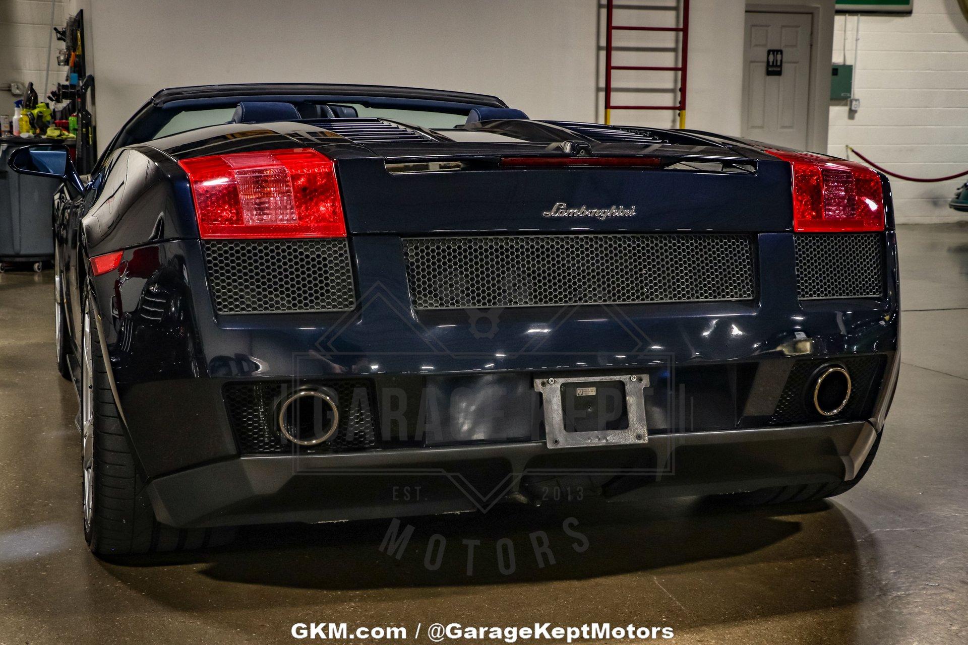 2007 Lamborghini Gallardo Spyder 49