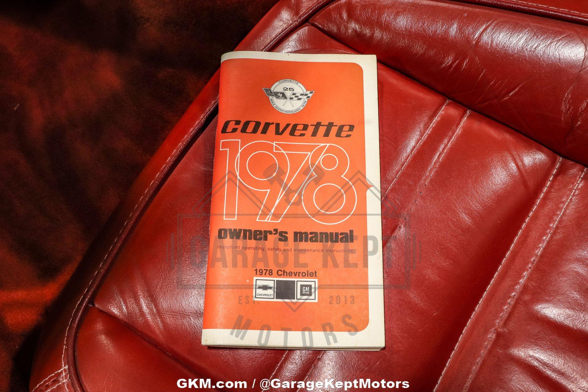 1978 Chevrolet Corvette 110