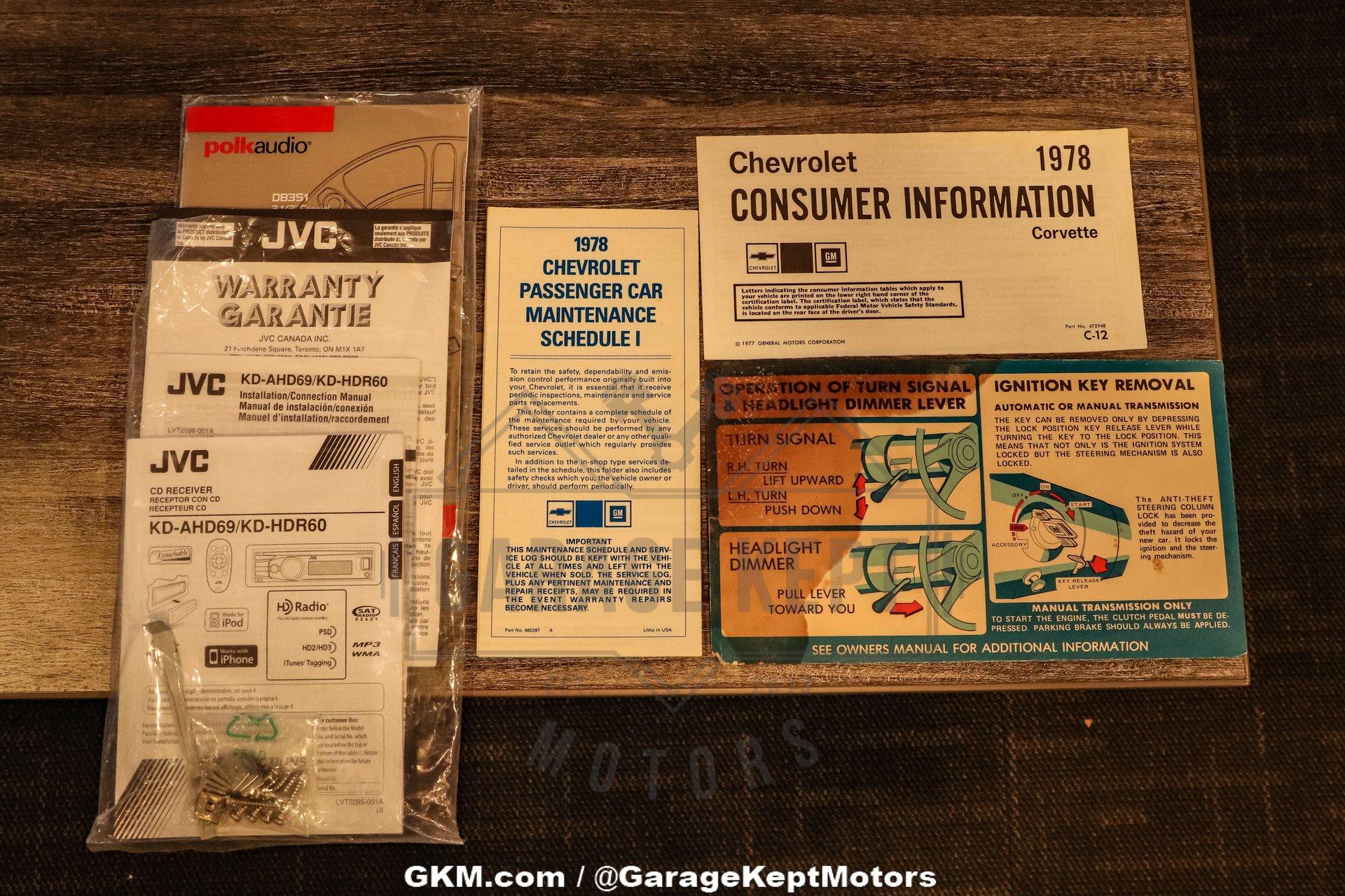 1978 Chevrolet Corvette 155