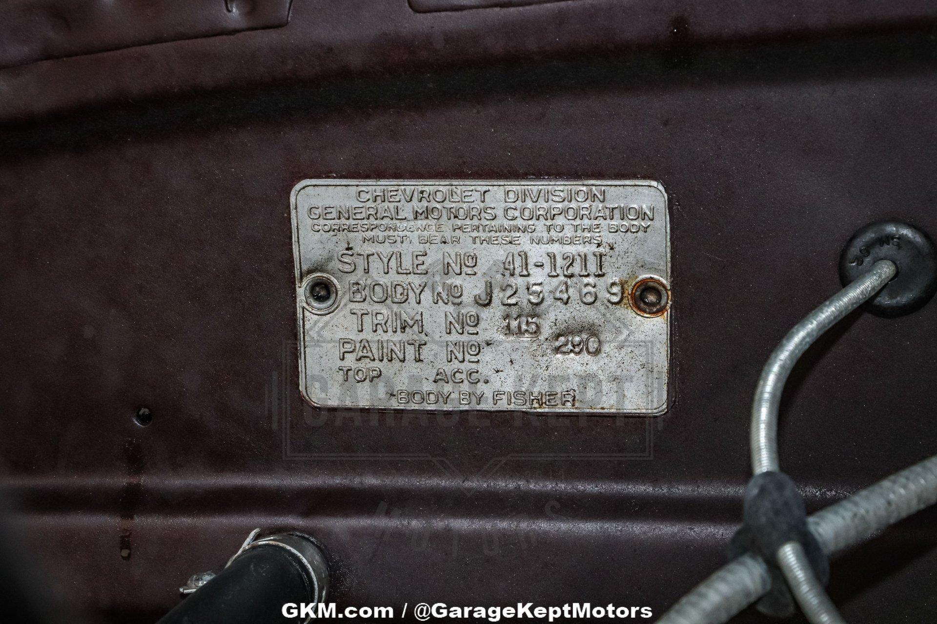 1941 Chevrolet Master Deluxe 112