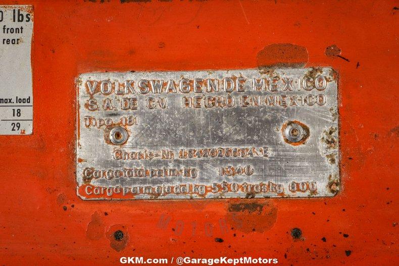 1974 Volkswagen Thing 116