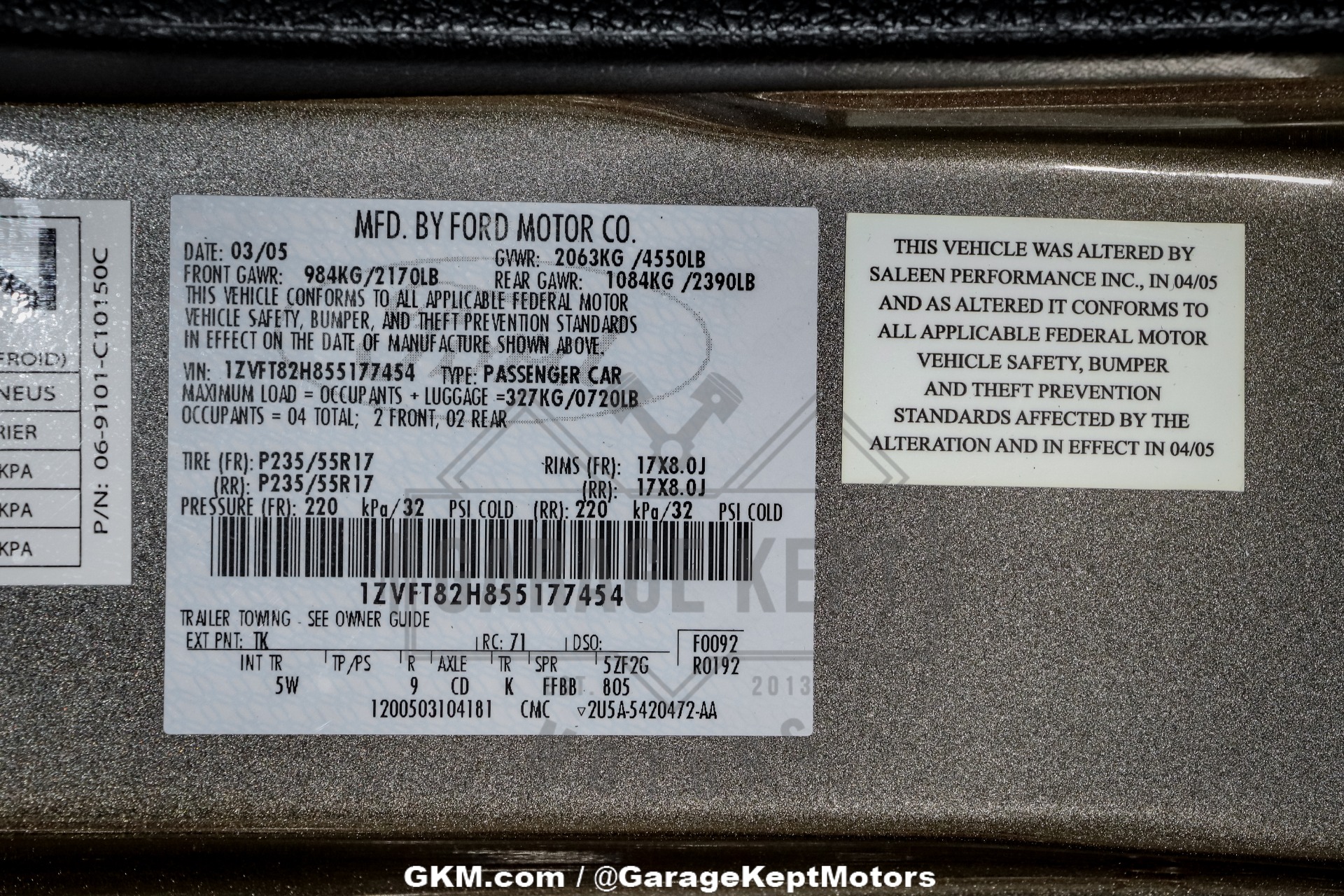 2005 Ford Mustang 136