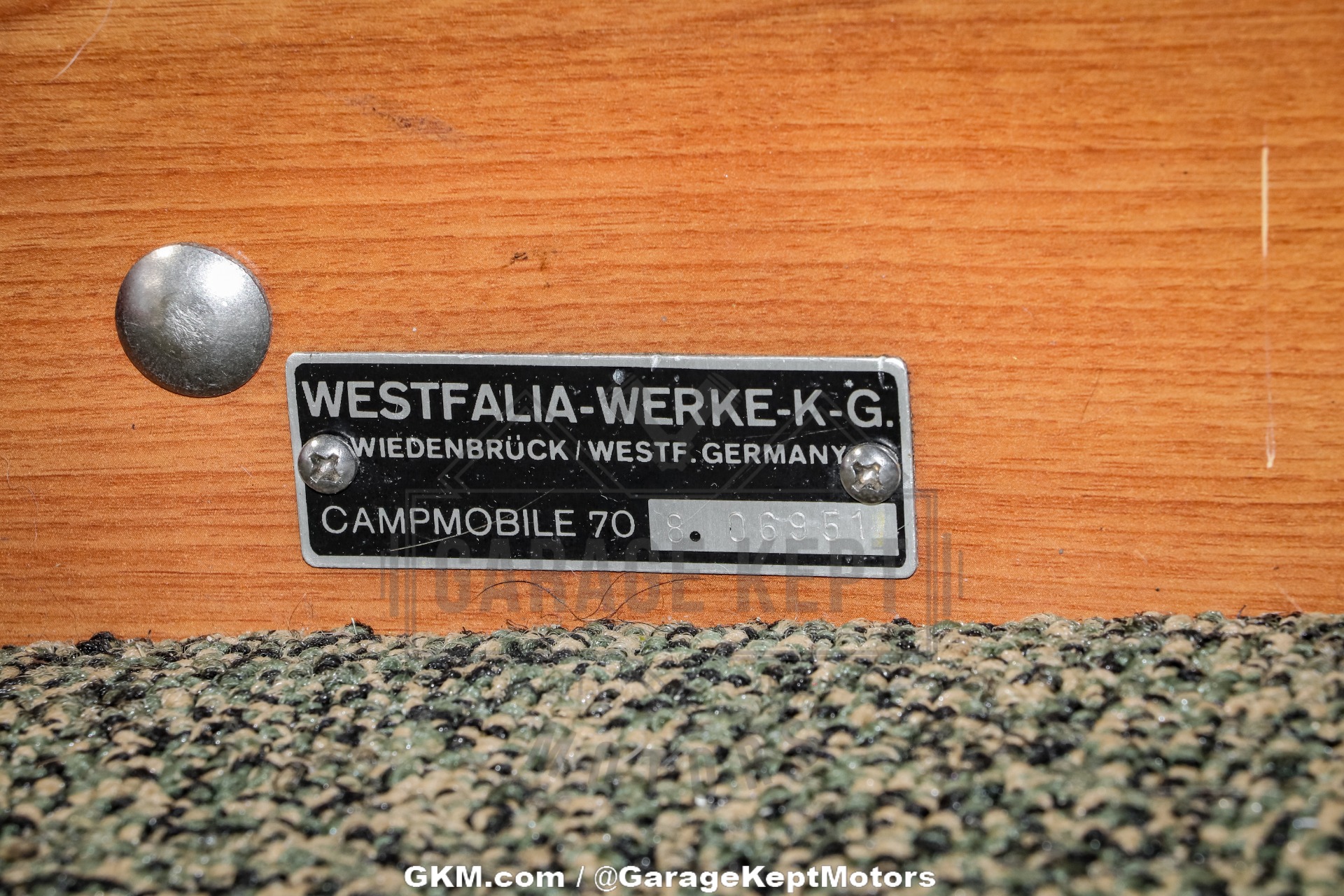 1978 Volkswagen Westfalia 89