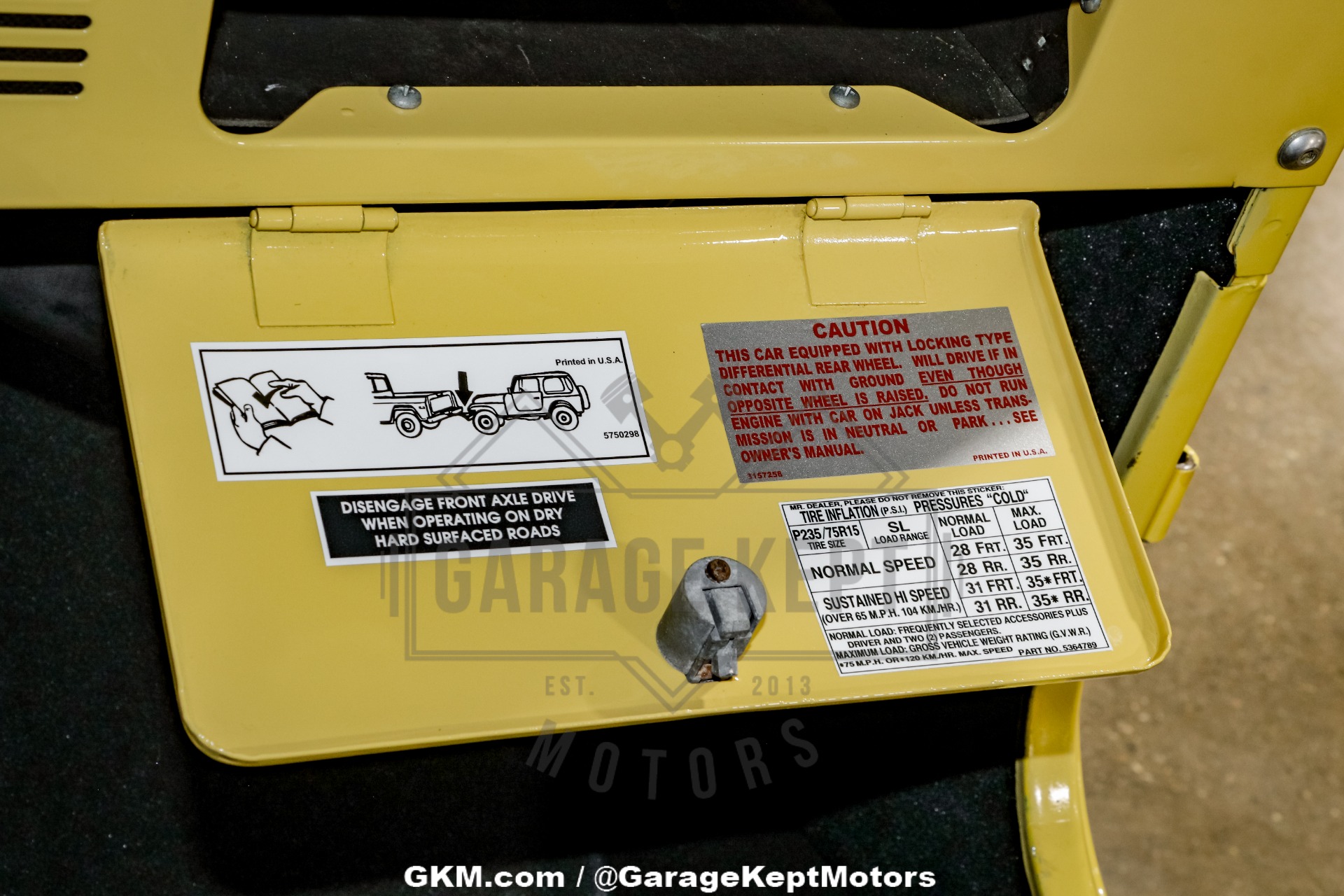 1984 Jeep CJ-7 138