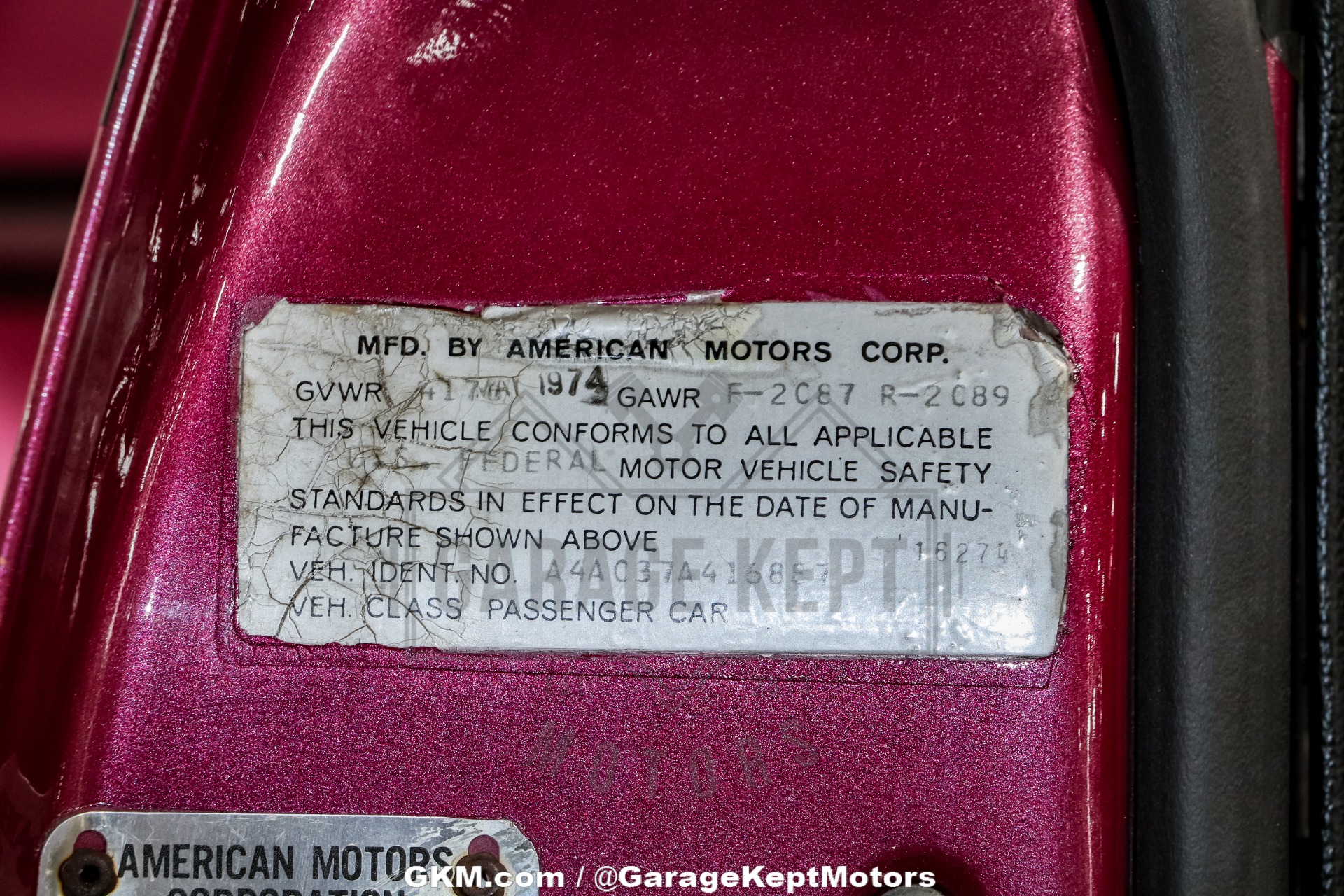 1974 AMC Hornet 133