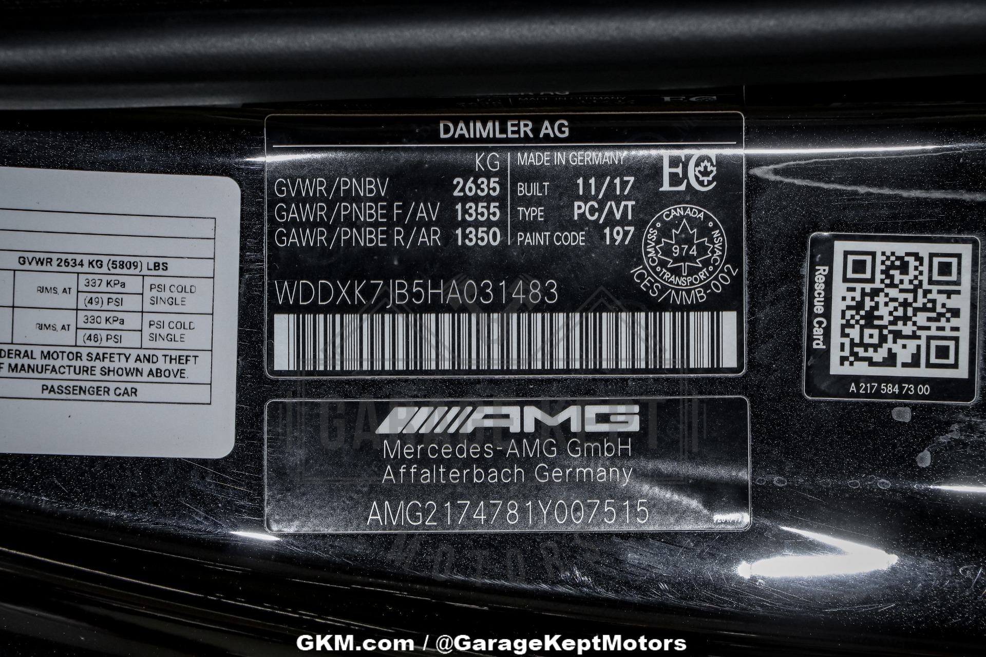 2017 Mercedes-Benz AMG S63 191