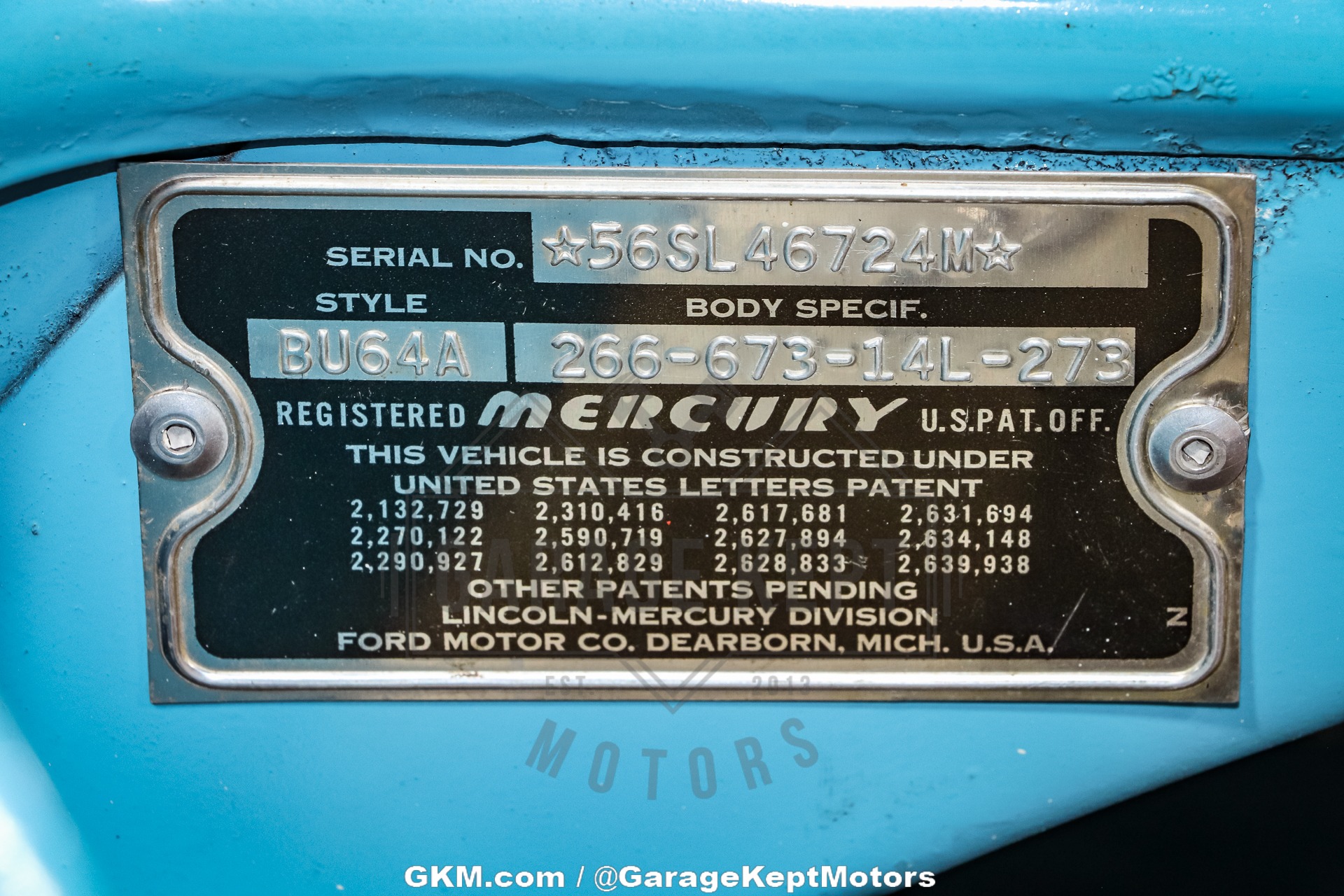 1956 Mercury Montclair 129