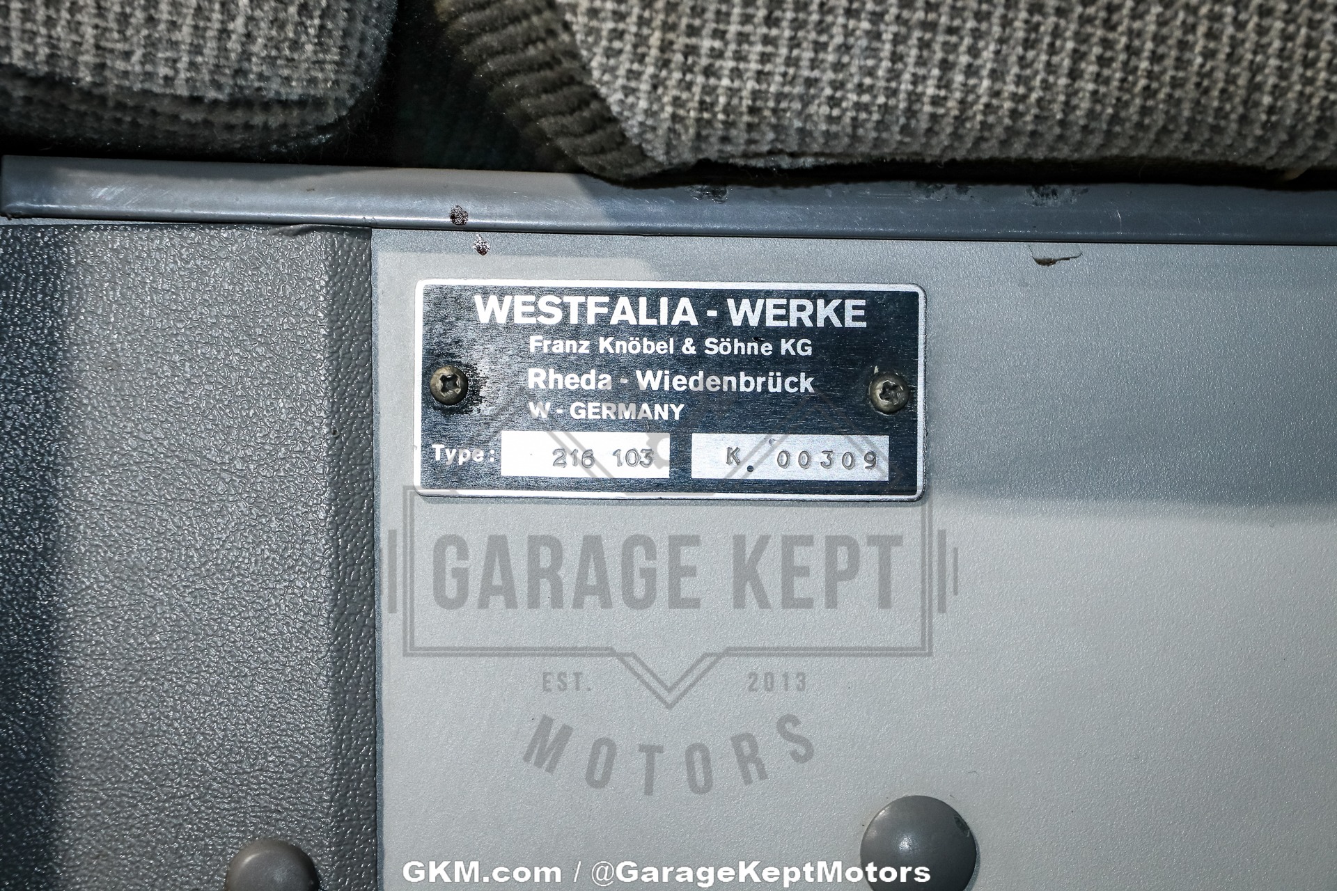 1989 Volkswagen Vanagon Westfalia 179