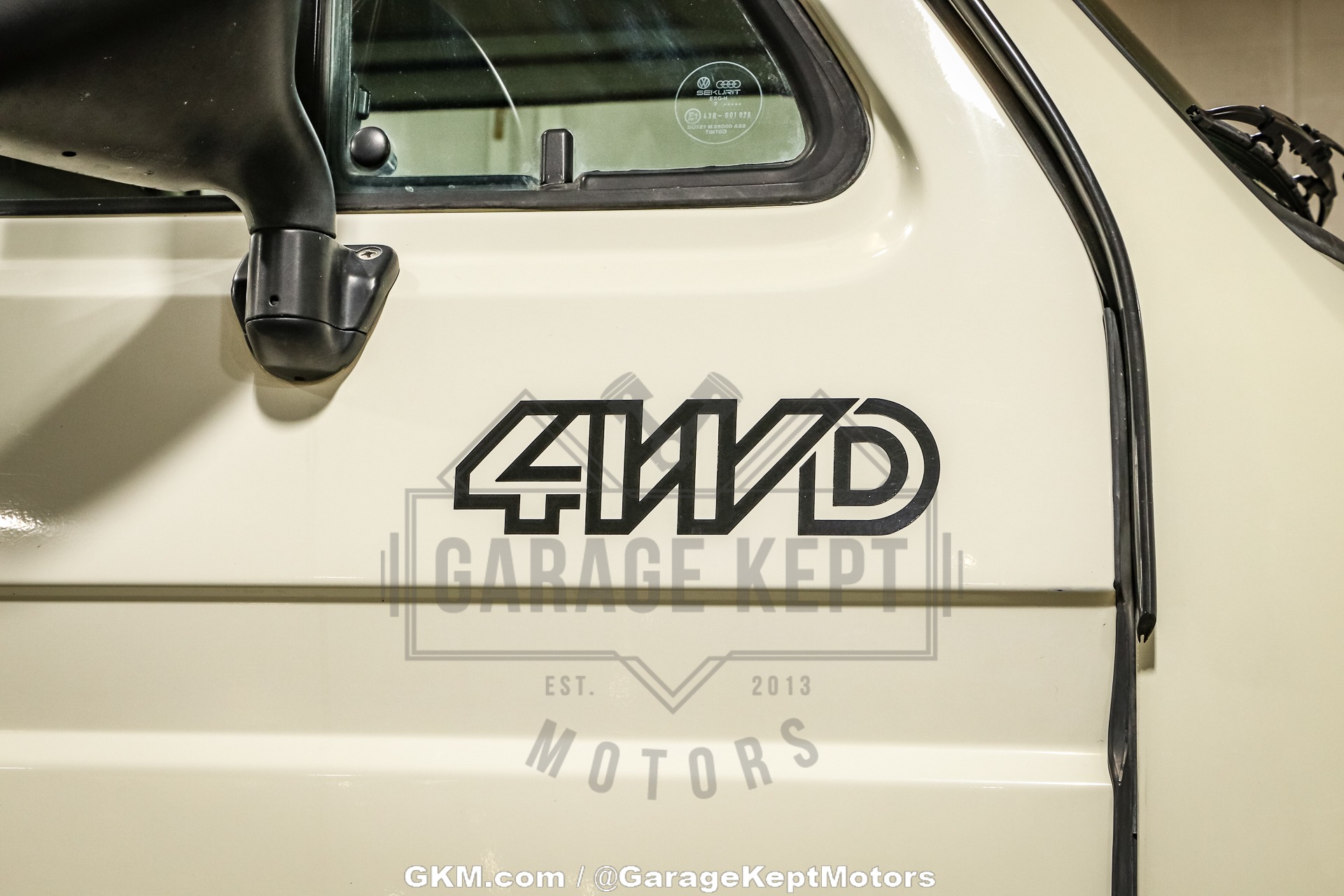 1989 Volkswagen Vanagon Westfalia 58