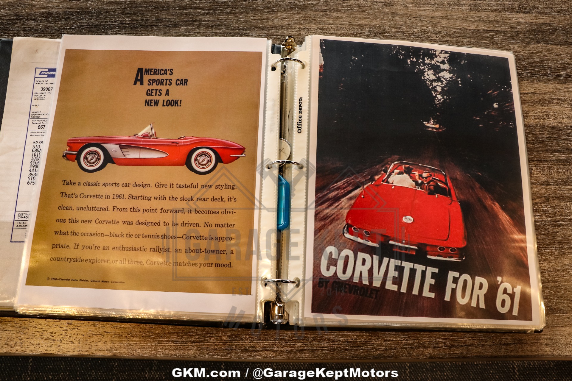 1961 Chevrolet Corvette 191