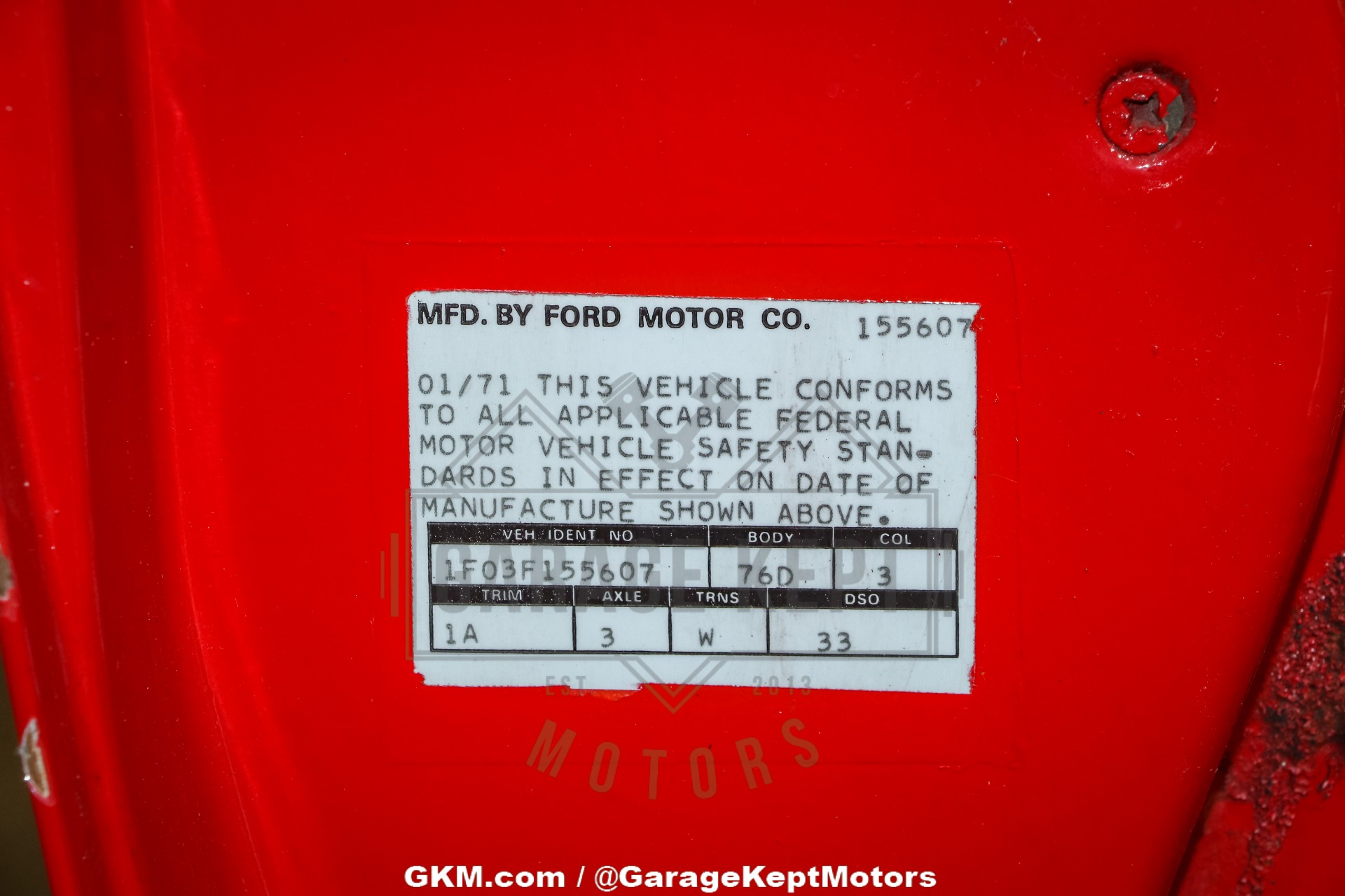 1971 Ford Mustang 143