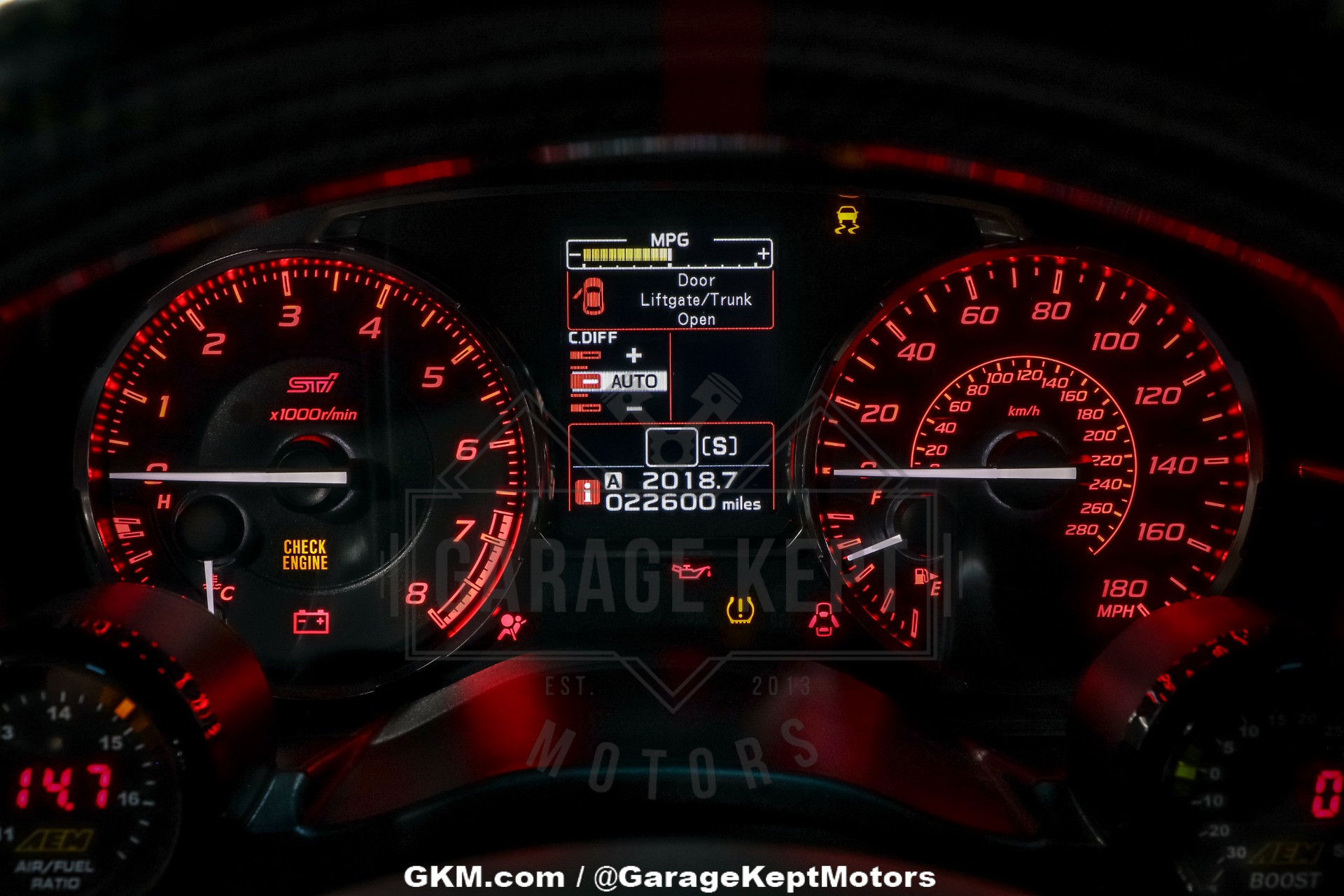 2015 Subaru WRX STI 189