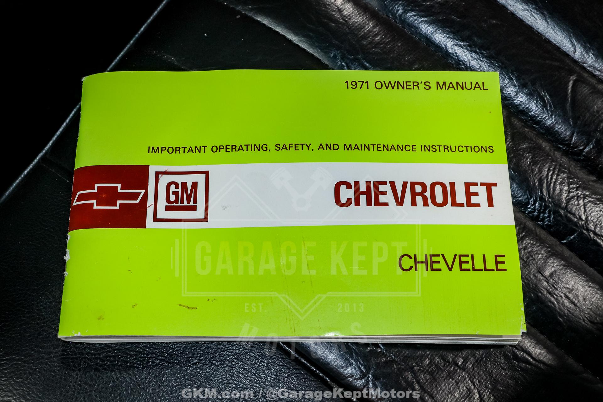 1971 Chevrolet Chevelle 118