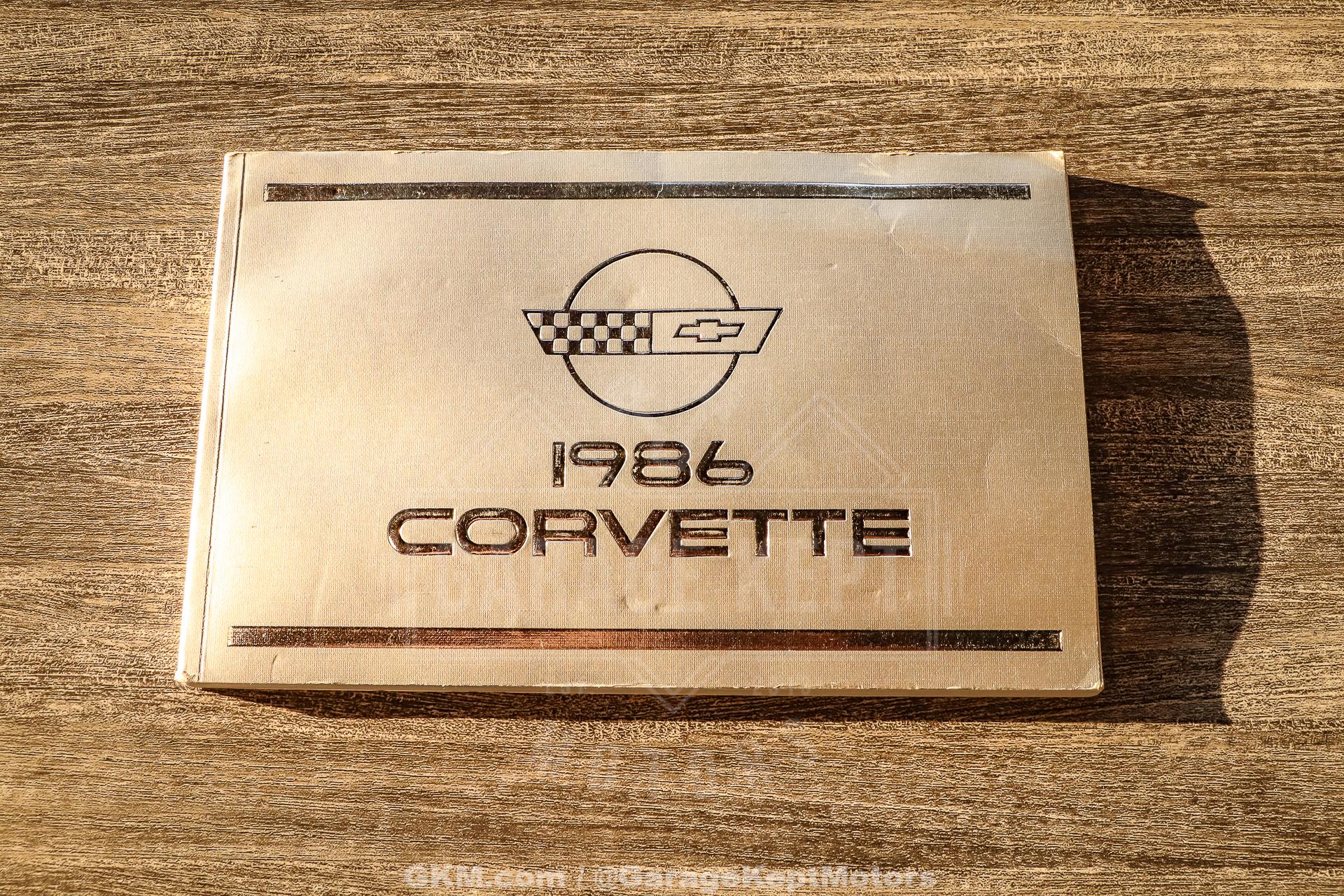 1986 Chevrolet Corvette 158