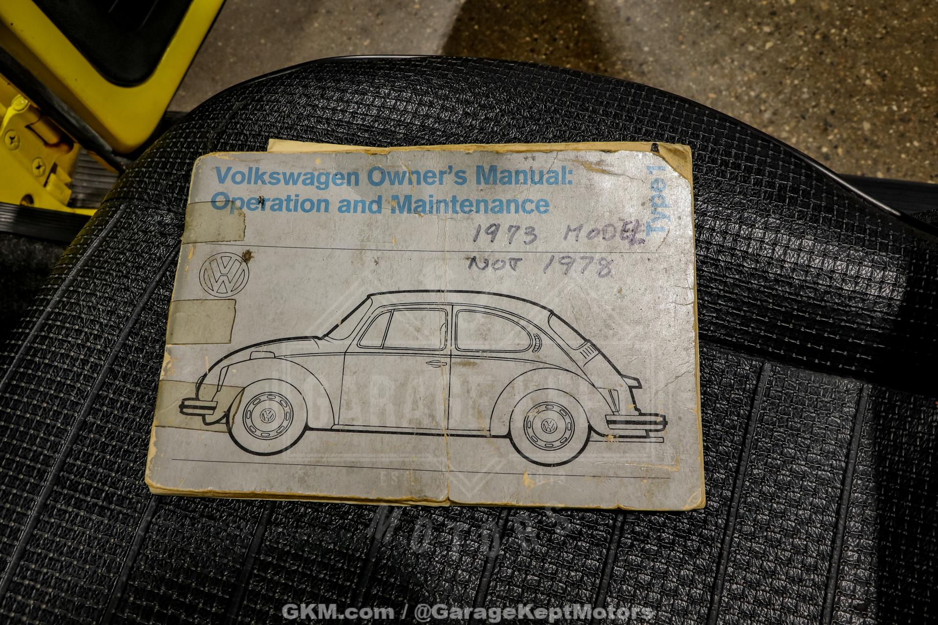 1978 Volkswagen Super Beetle 89