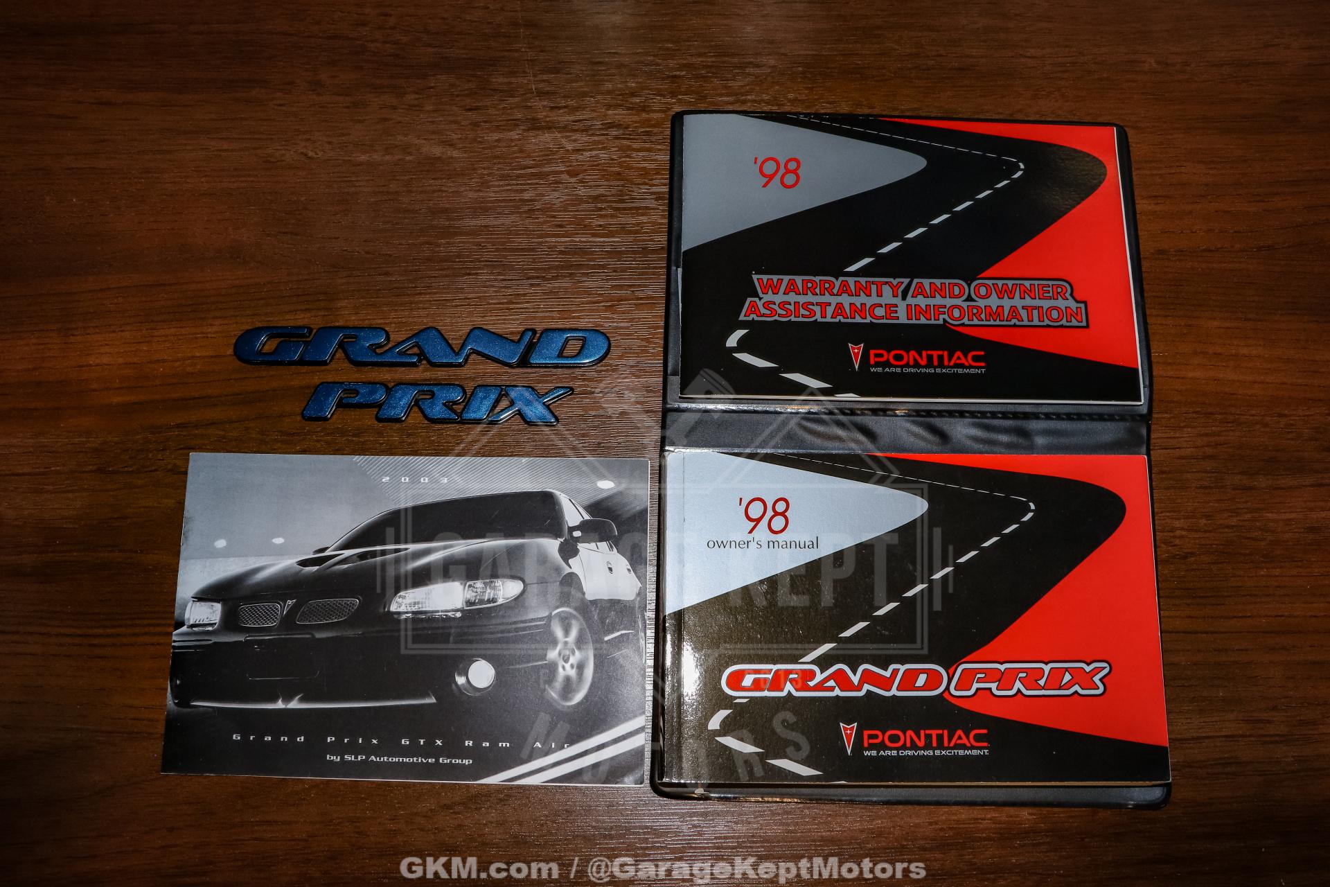 1998 Pontiac Grand Prix 178