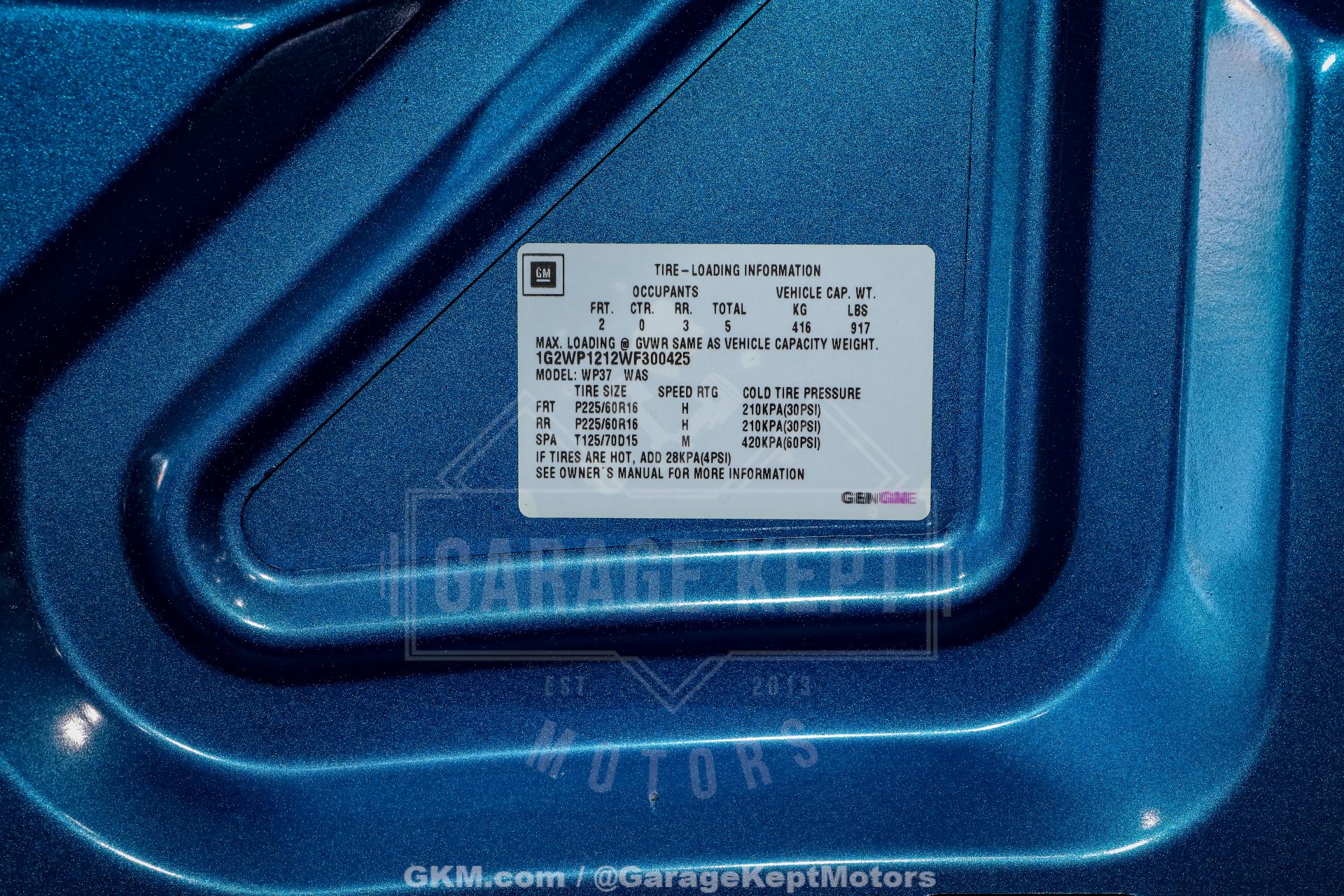 1998 Pontiac Grand Prix 90