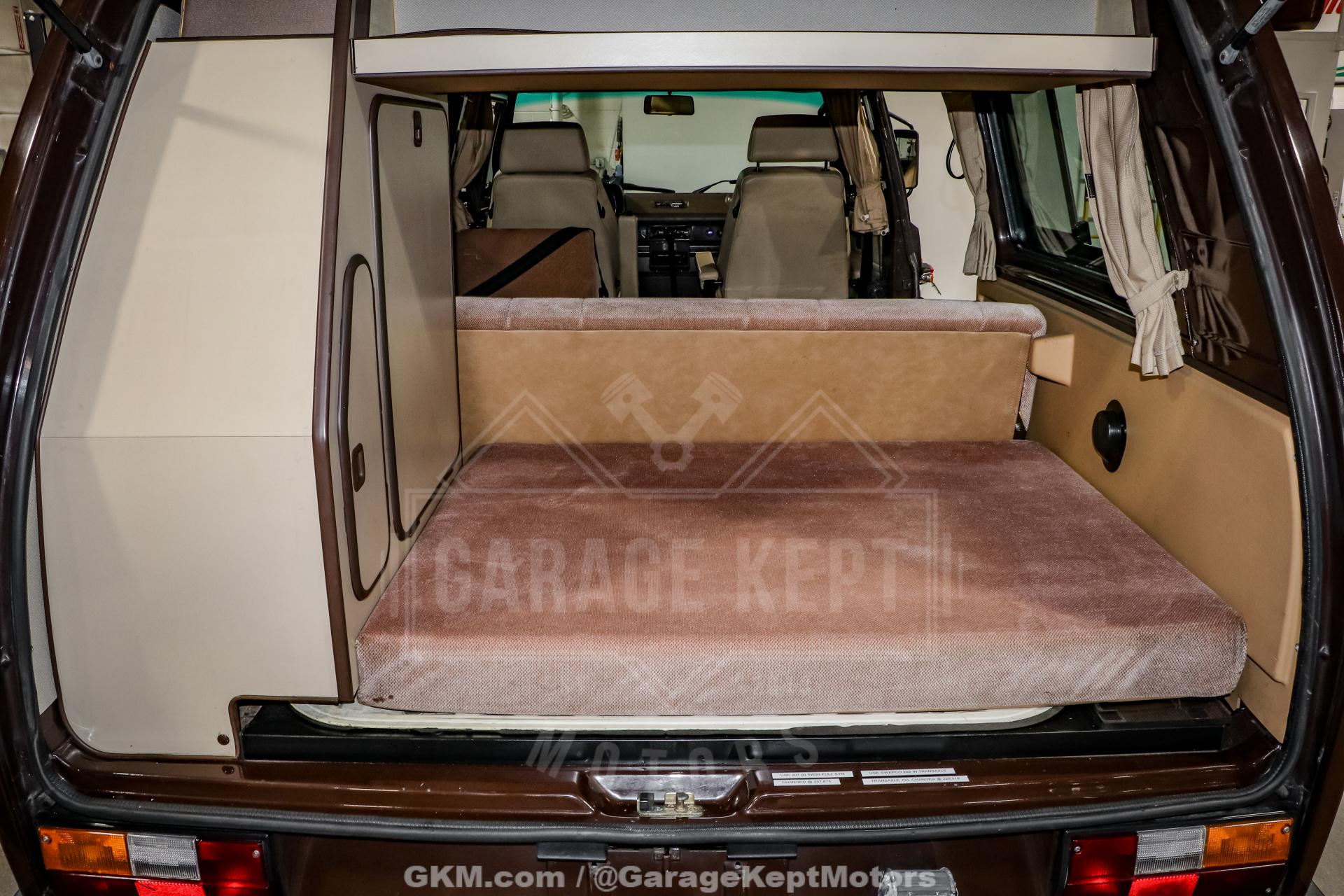 1986 Volkswagen Vanagon Westfalia Weekender Wolfsburg Syncro 117