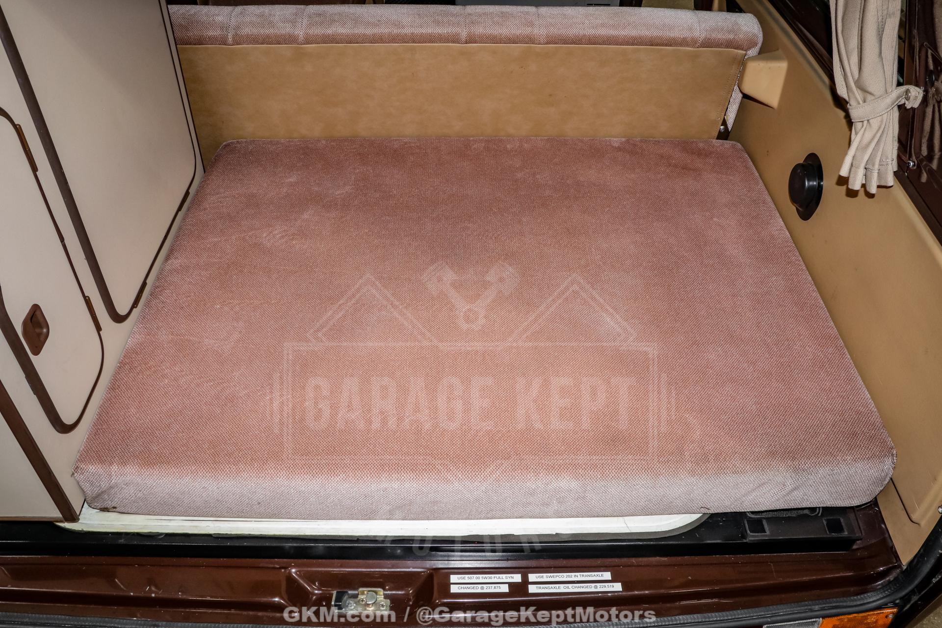 1986 Volkswagen Vanagon Westfalia Weekender Wolfsburg Syncro 119