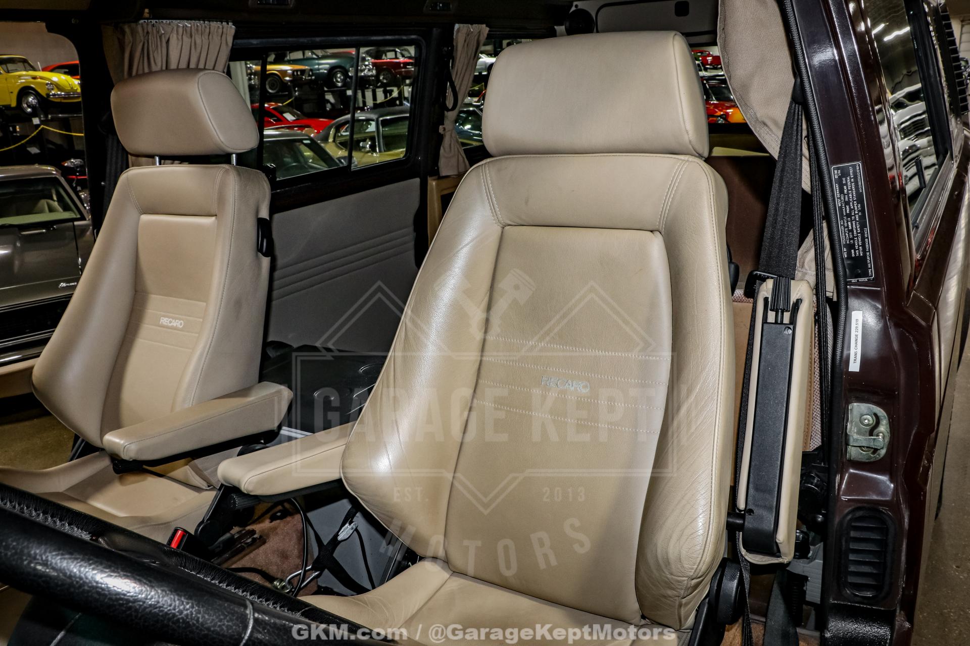 1986 Volkswagen Vanagon Westfalia Weekender Wolfsburg Syncro 144