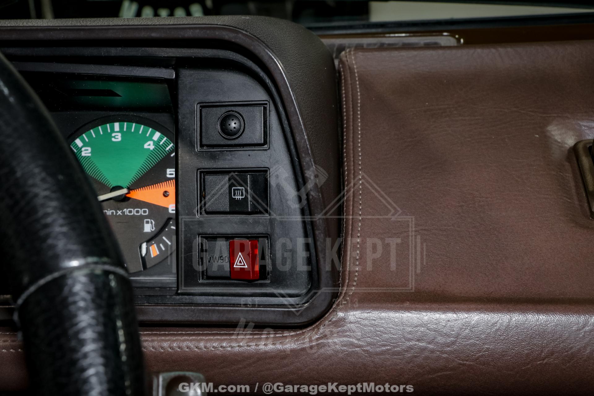 1986 Volkswagen Vanagon Westfalia Weekender Wolfsburg Syncro 153