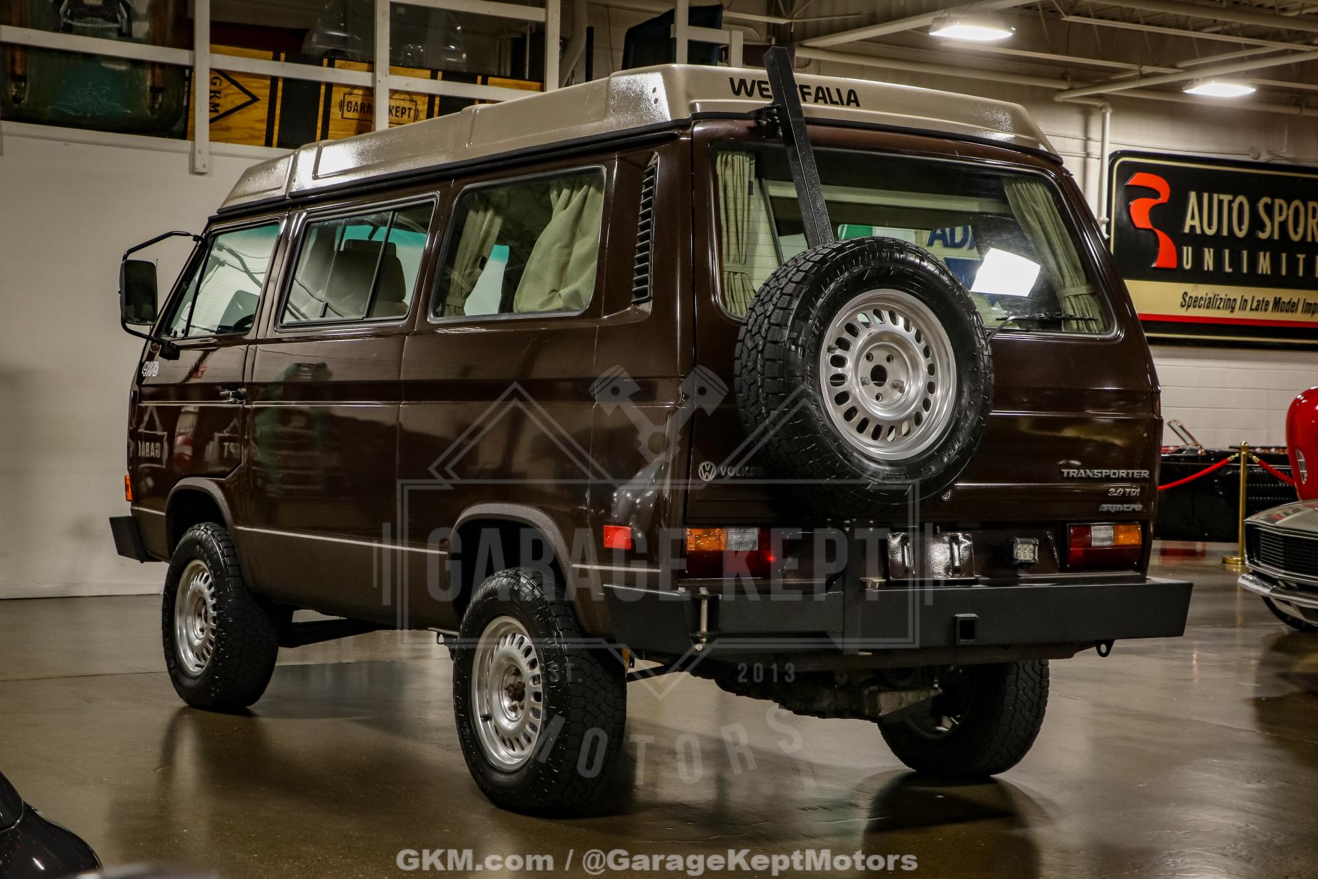 1986 Volkswagen Vanagon Westfalia Weekender Wolfsburg Syncro 19
