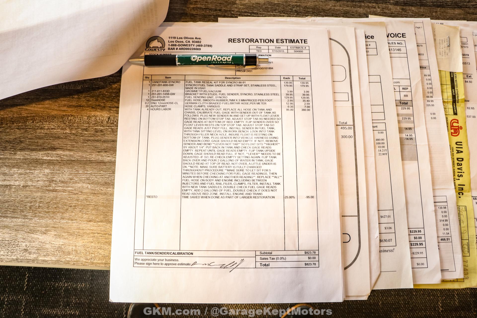 1986 Volkswagen Vanagon Westfalia Weekender Wolfsburg Syncro 212