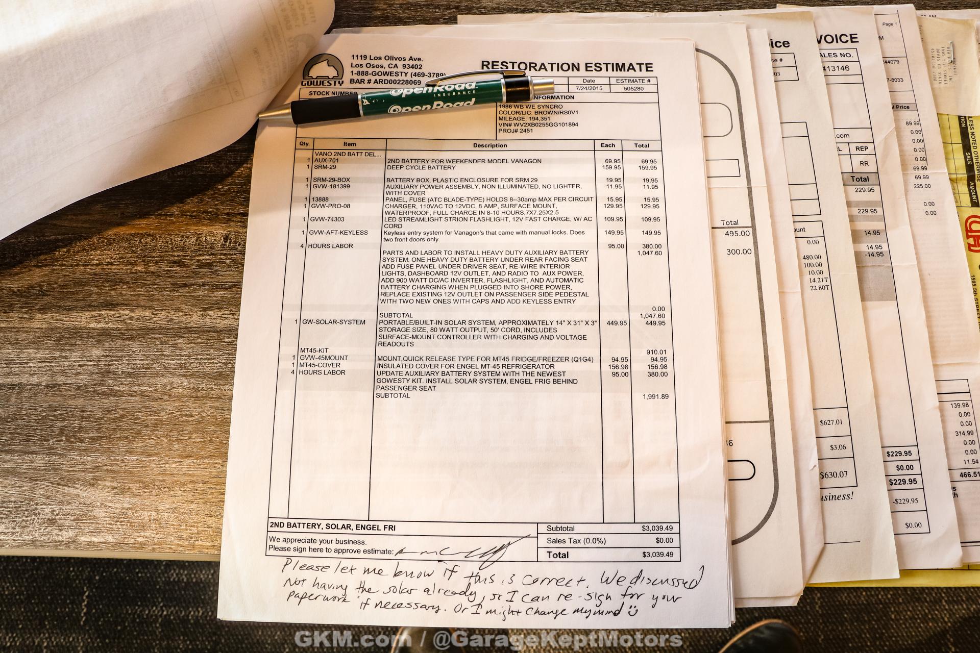 1986 Volkswagen Vanagon Westfalia Weekender Wolfsburg Syncro 216