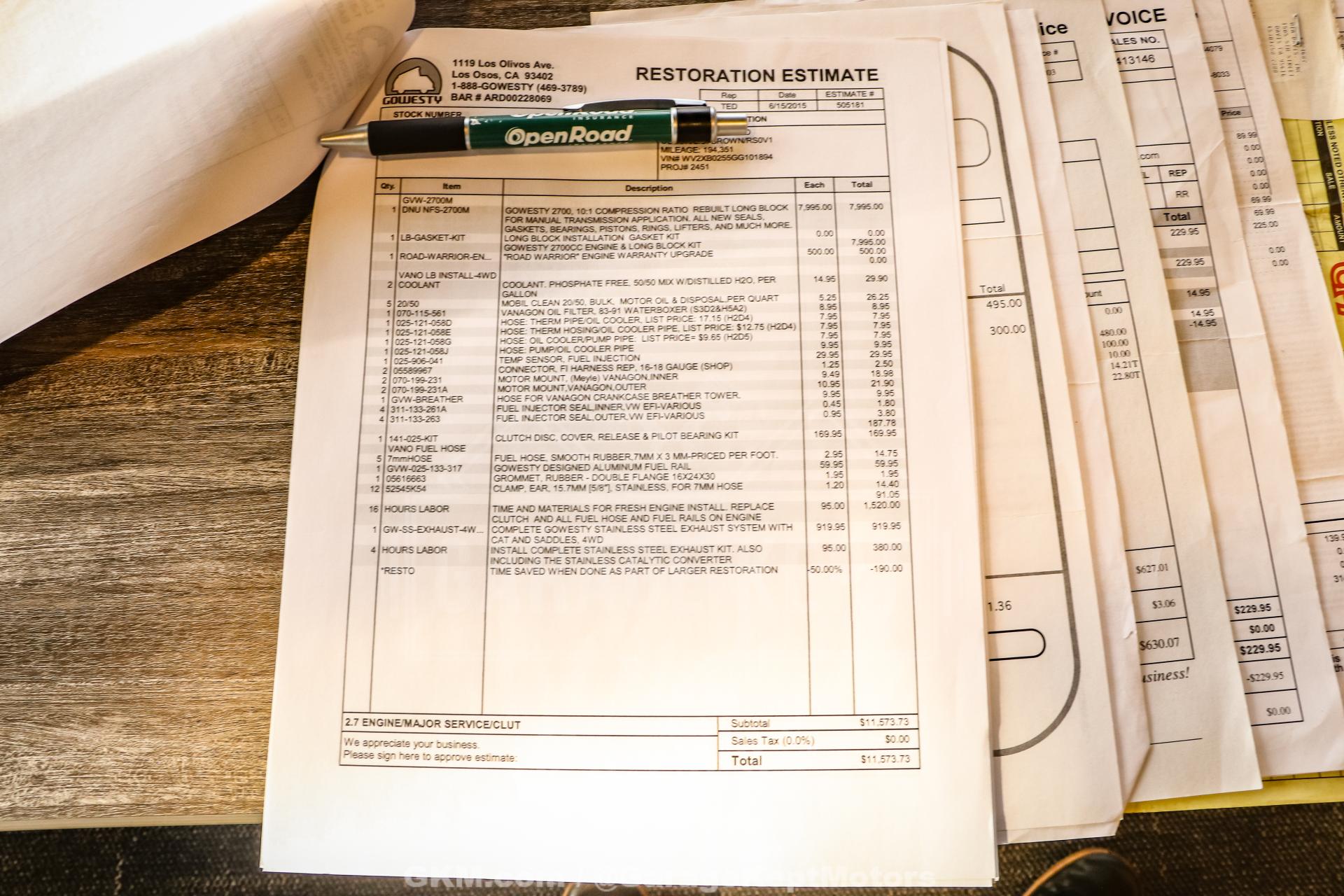 1986 Volkswagen Vanagon Westfalia Weekender Wolfsburg Syncro 218