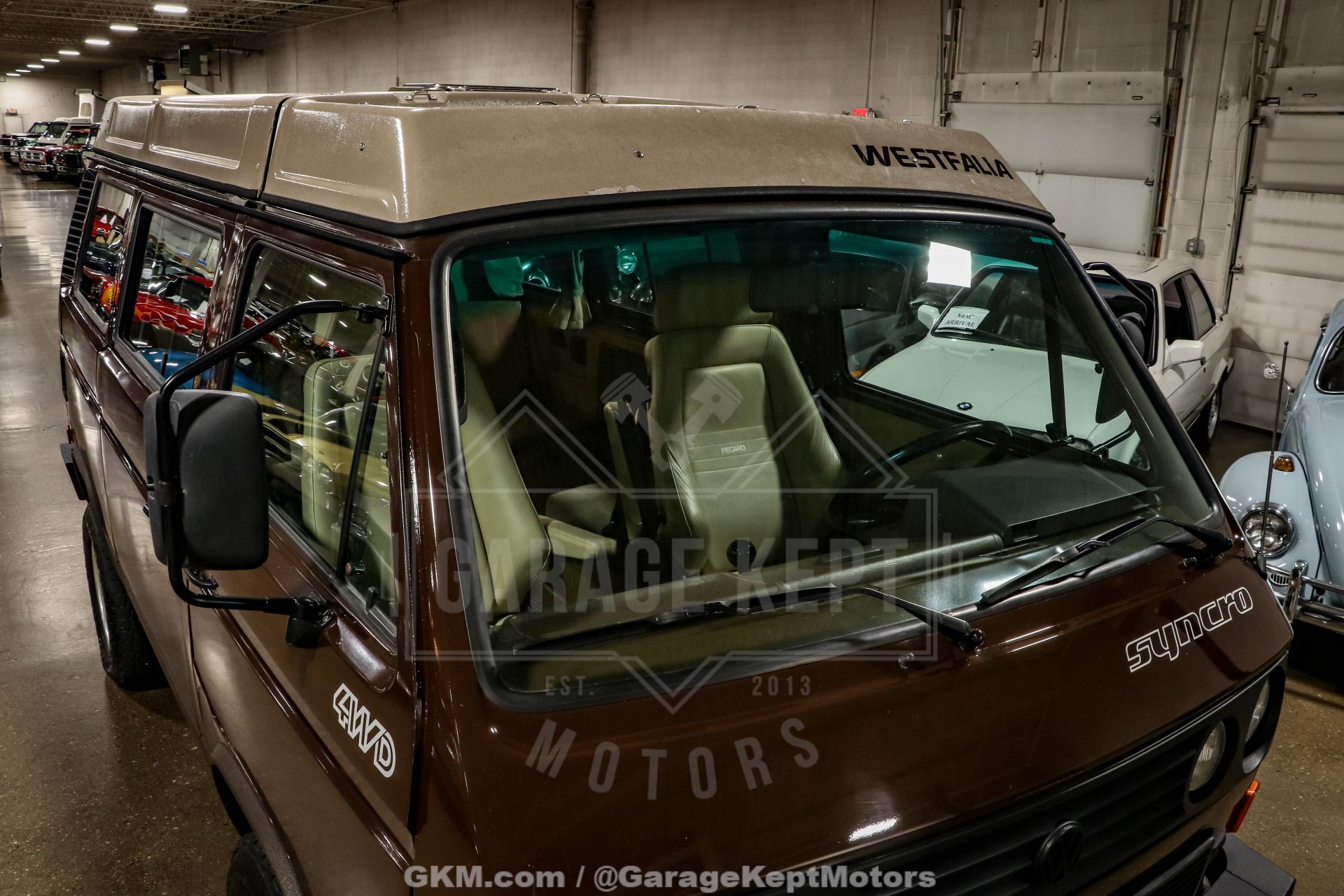 1986 Volkswagen Vanagon Westfalia Weekender Wolfsburg Syncro 32