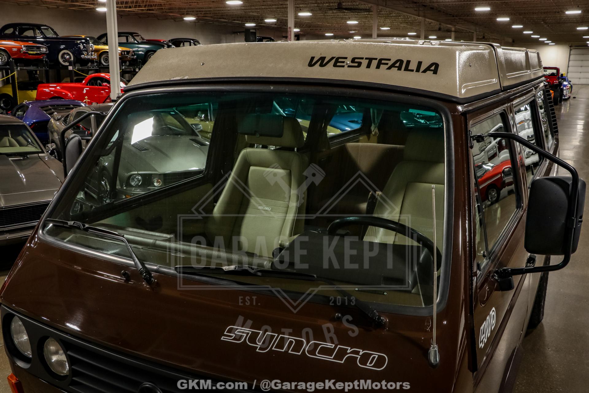 1986 Volkswagen Vanagon Westfalia Weekender Wolfsburg Syncro 33