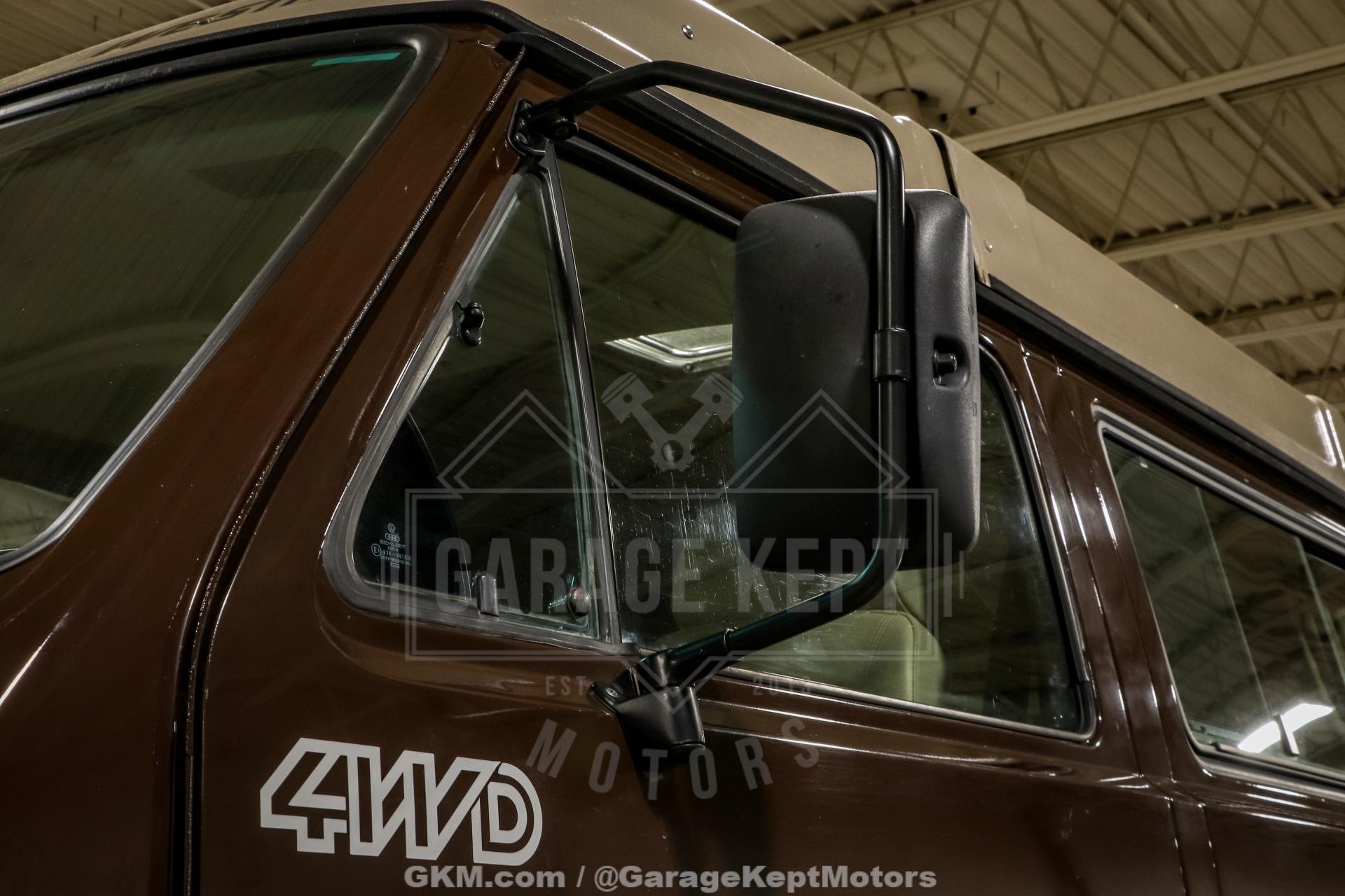 1986 Volkswagen Vanagon Westfalia Weekender Wolfsburg Syncro 34