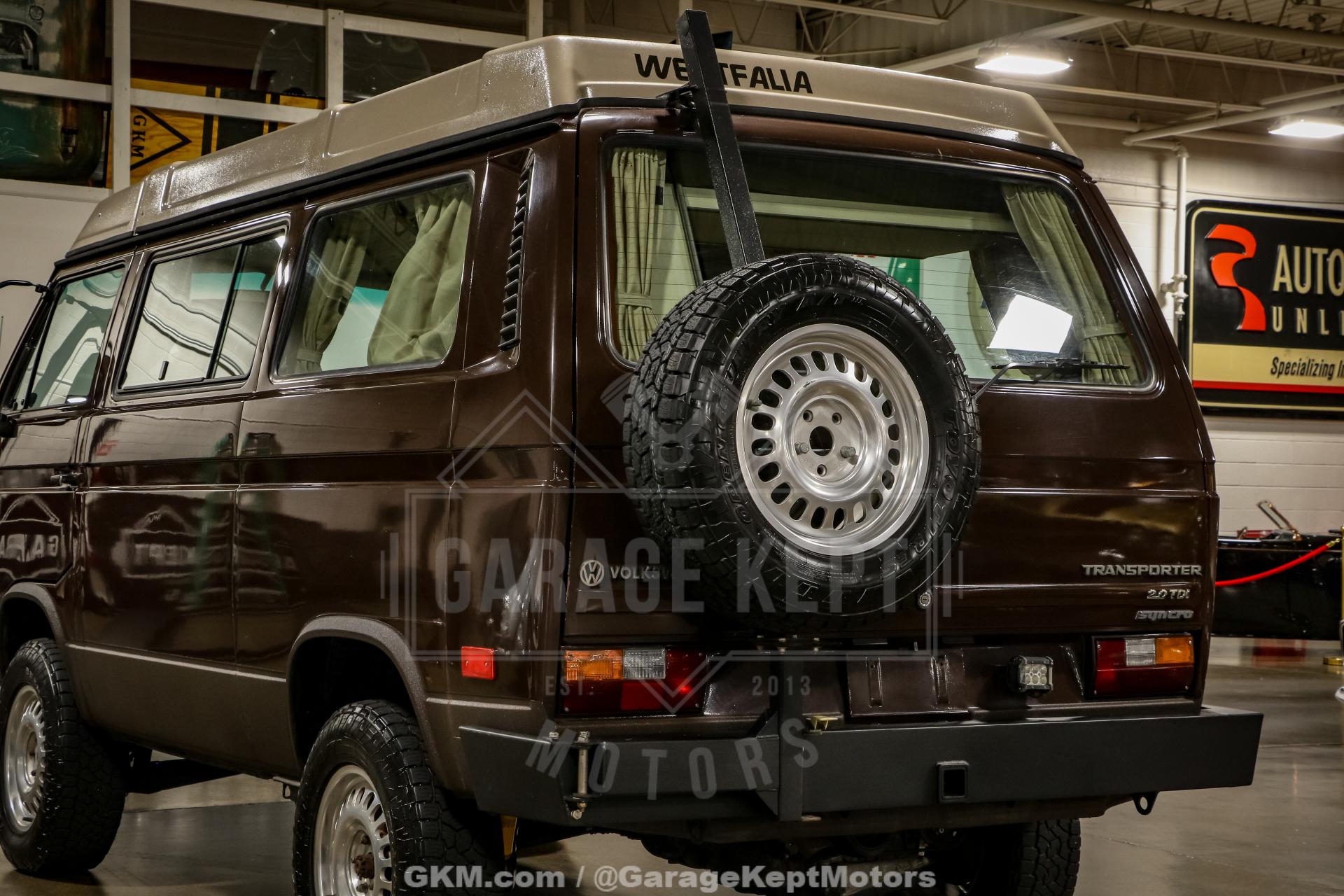 1986 Volkswagen Vanagon Westfalia Weekender Wolfsburg Syncro 45