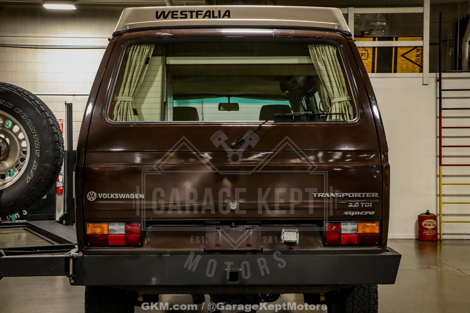 1986 Volkswagen Vanagon Westfalia Weekender Wolfsburg Syncro 48