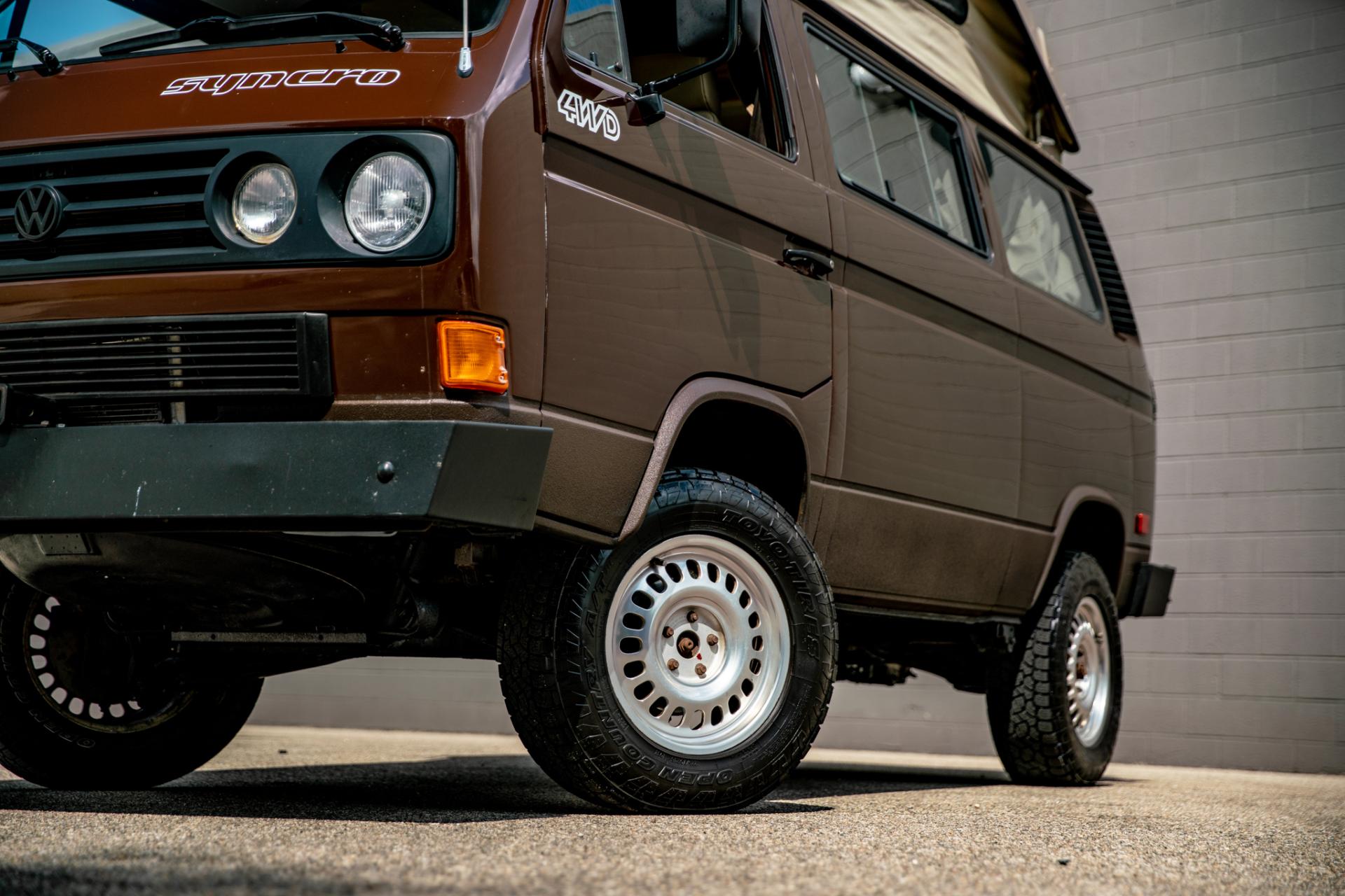 1986 Volkswagen Vanagon Westfalia Weekender Wolfsburg Syncro 4