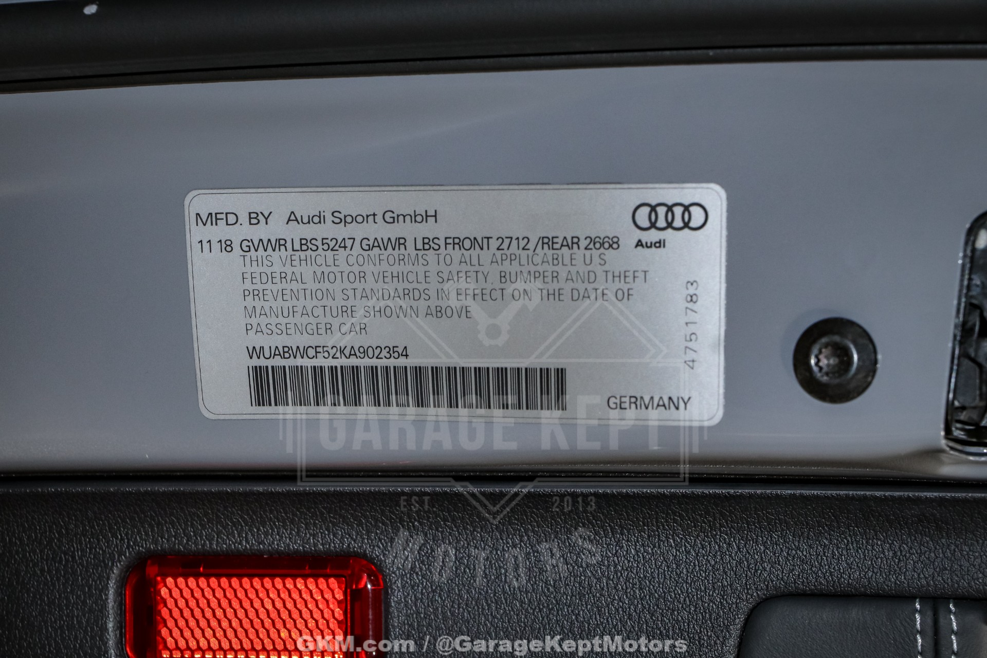 2019 Audi RS 5 Sportback 177