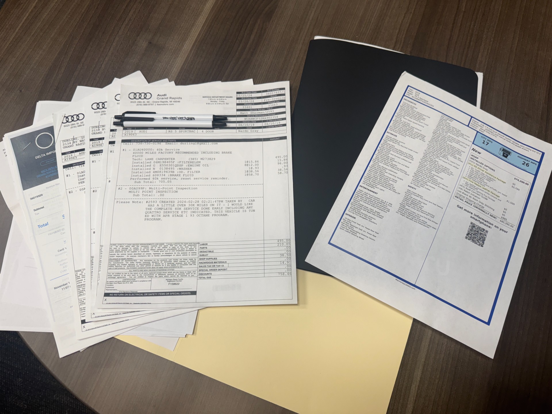 2019 Audi RS 5 Sportback 223