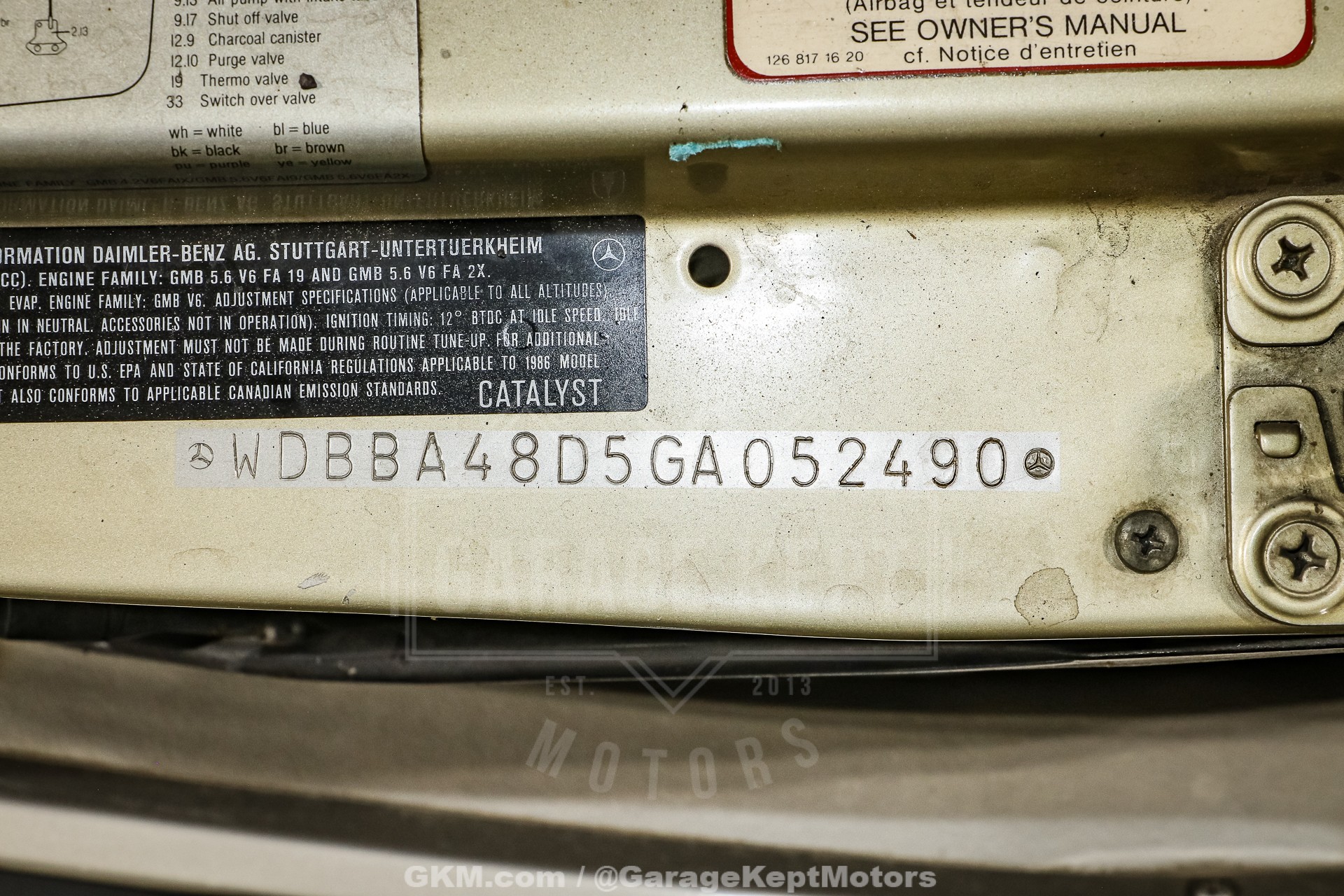 1986 Mercedes-Benz 560SL 142