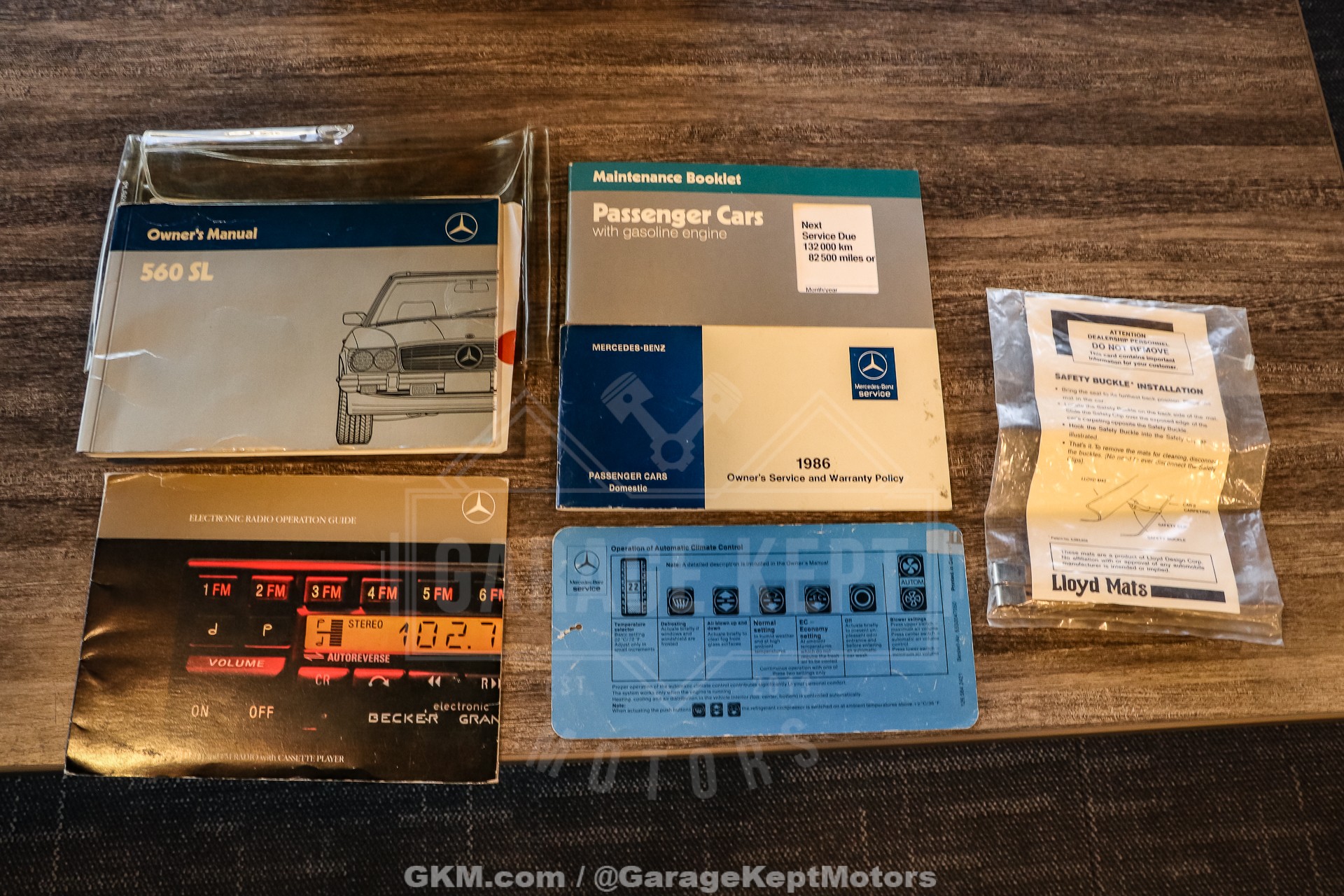 1986 Mercedes-Benz 560SL 180