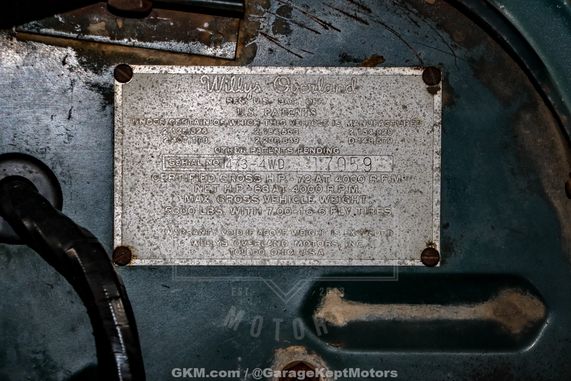 1950 Willys Jeep Pickup 112